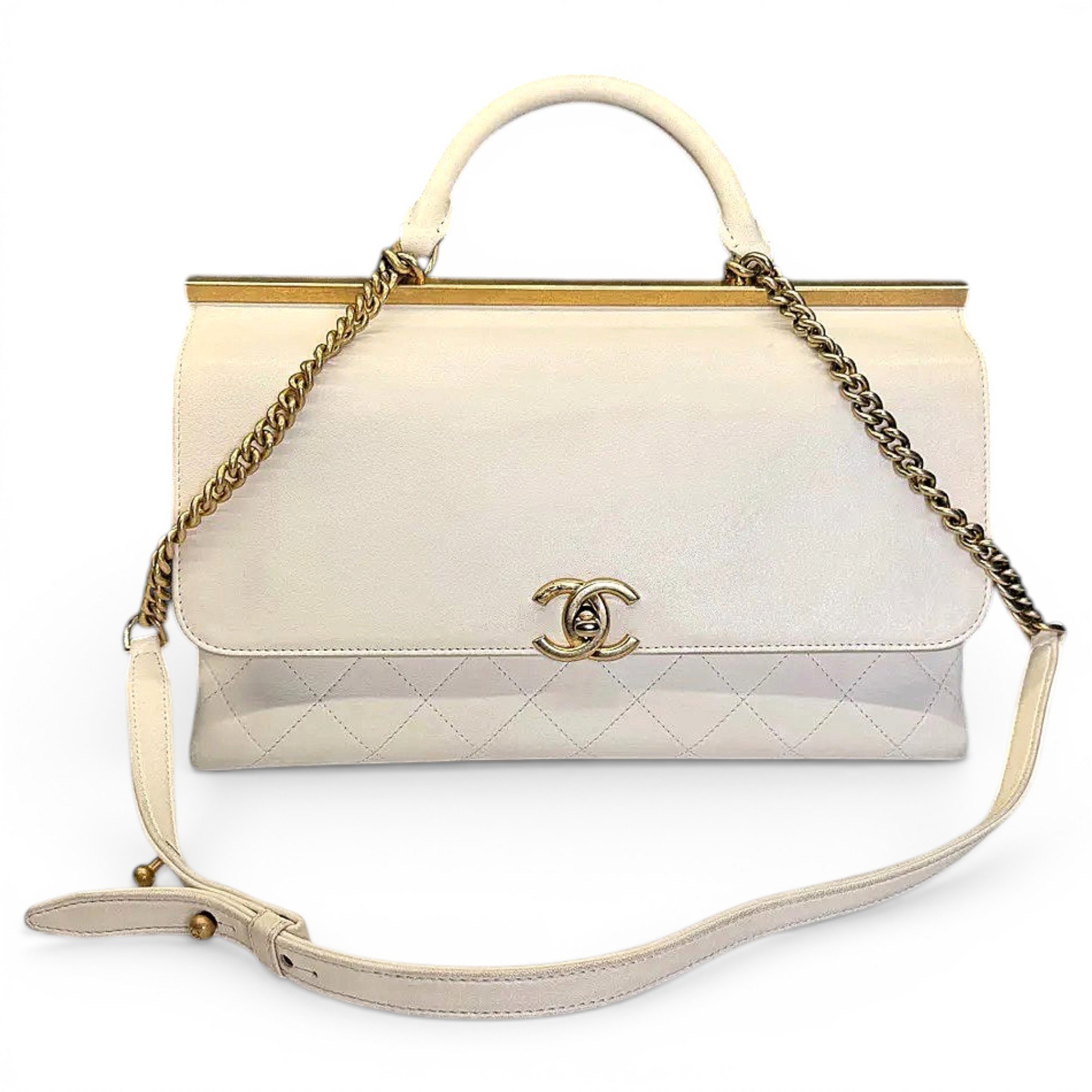 Leather handbag