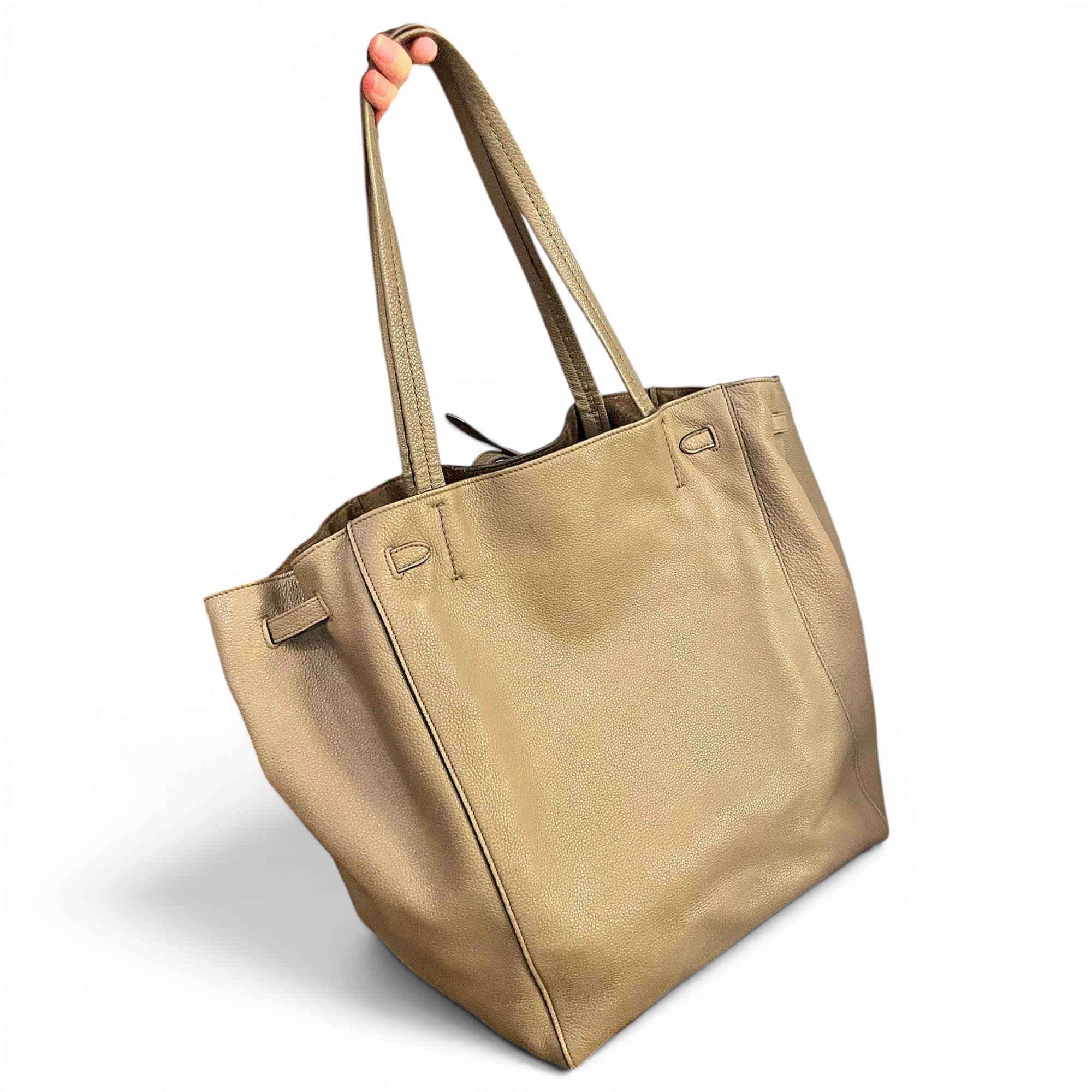 Phantom leather tote