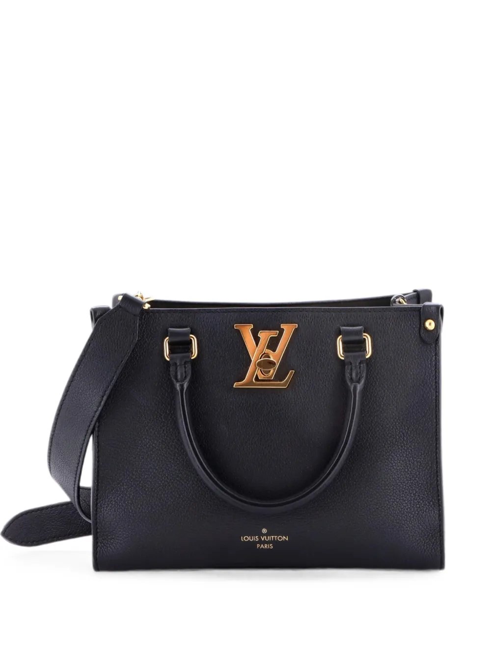 Lock & Go Handbag Leather tote bag