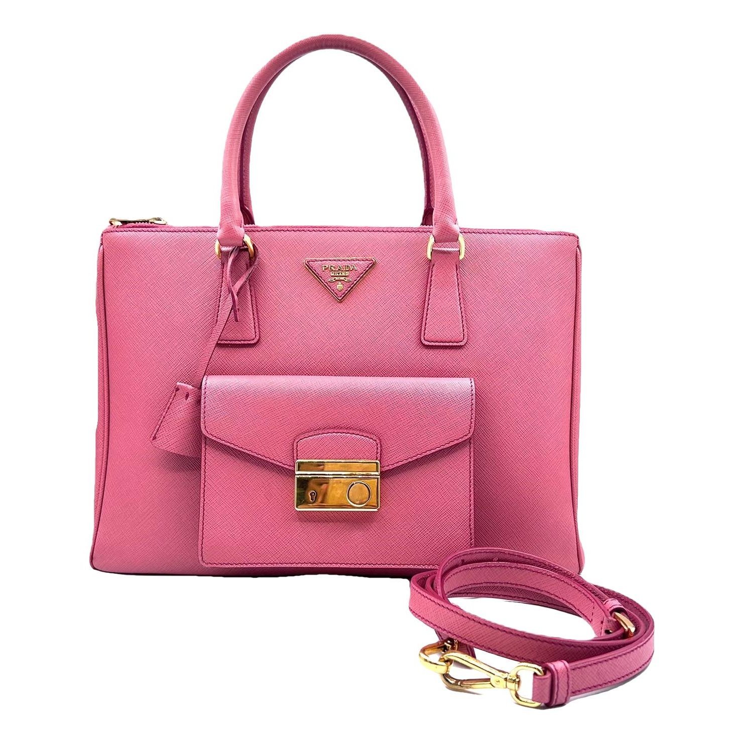 Galleria leather handbag