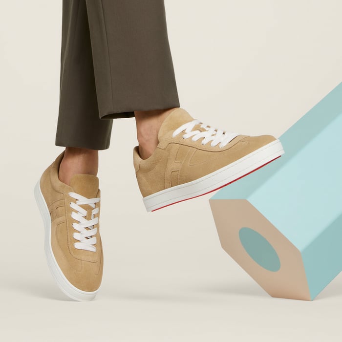 Beige Albâtre Boomerang Sneaker