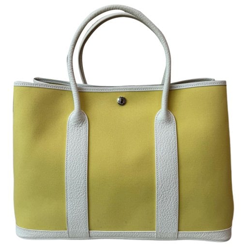 Garden Party leather handbag