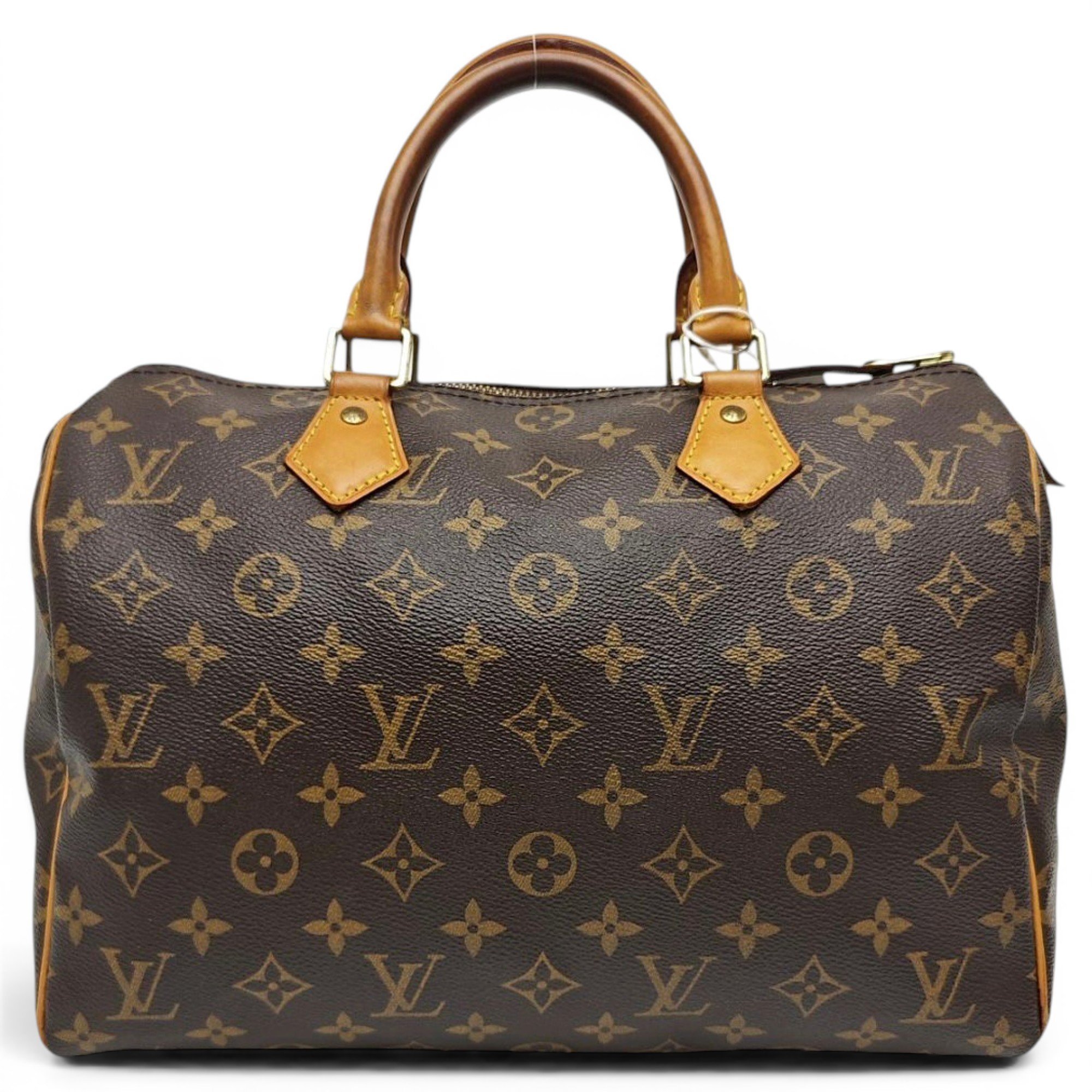 Speedy leather handbag