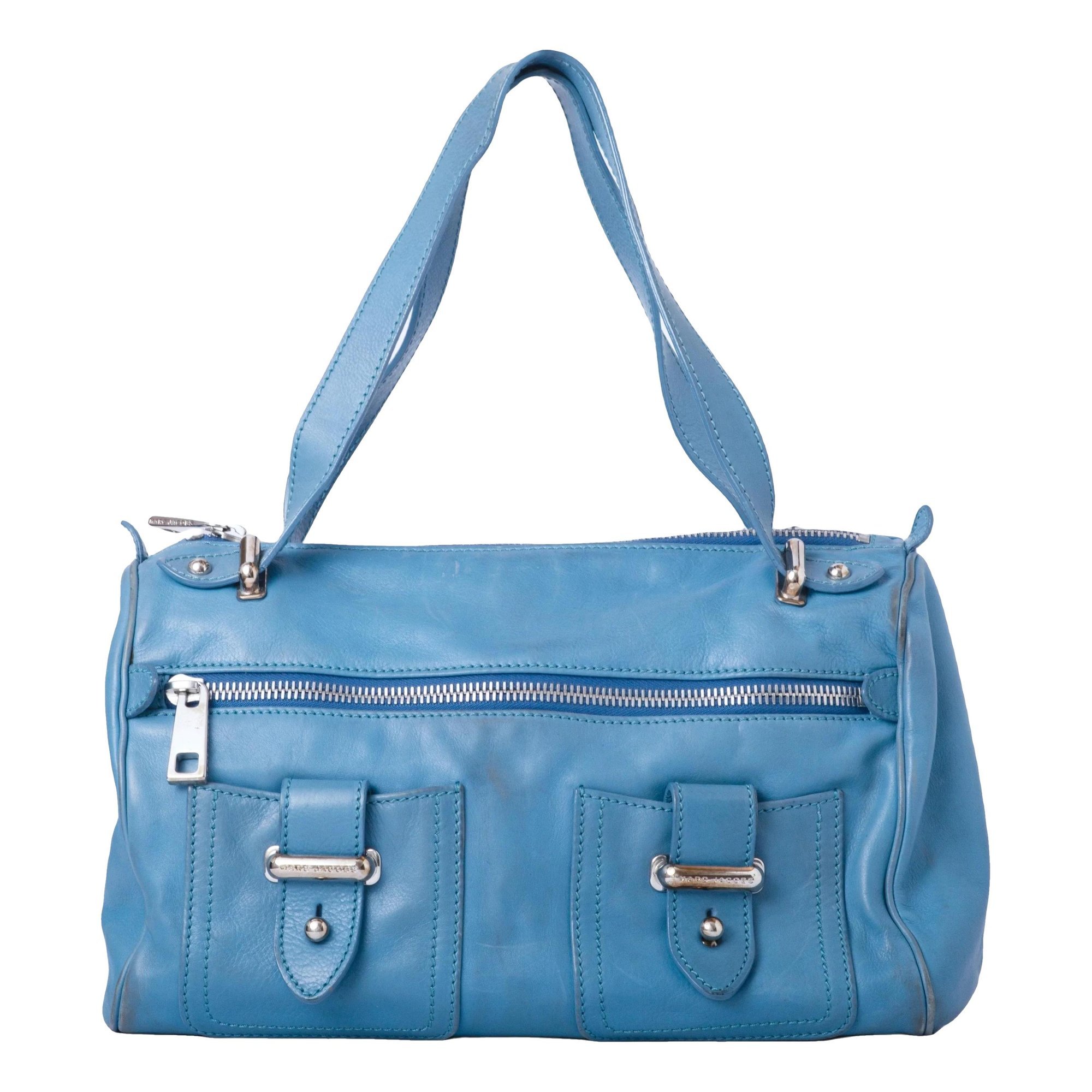 Leather satchel