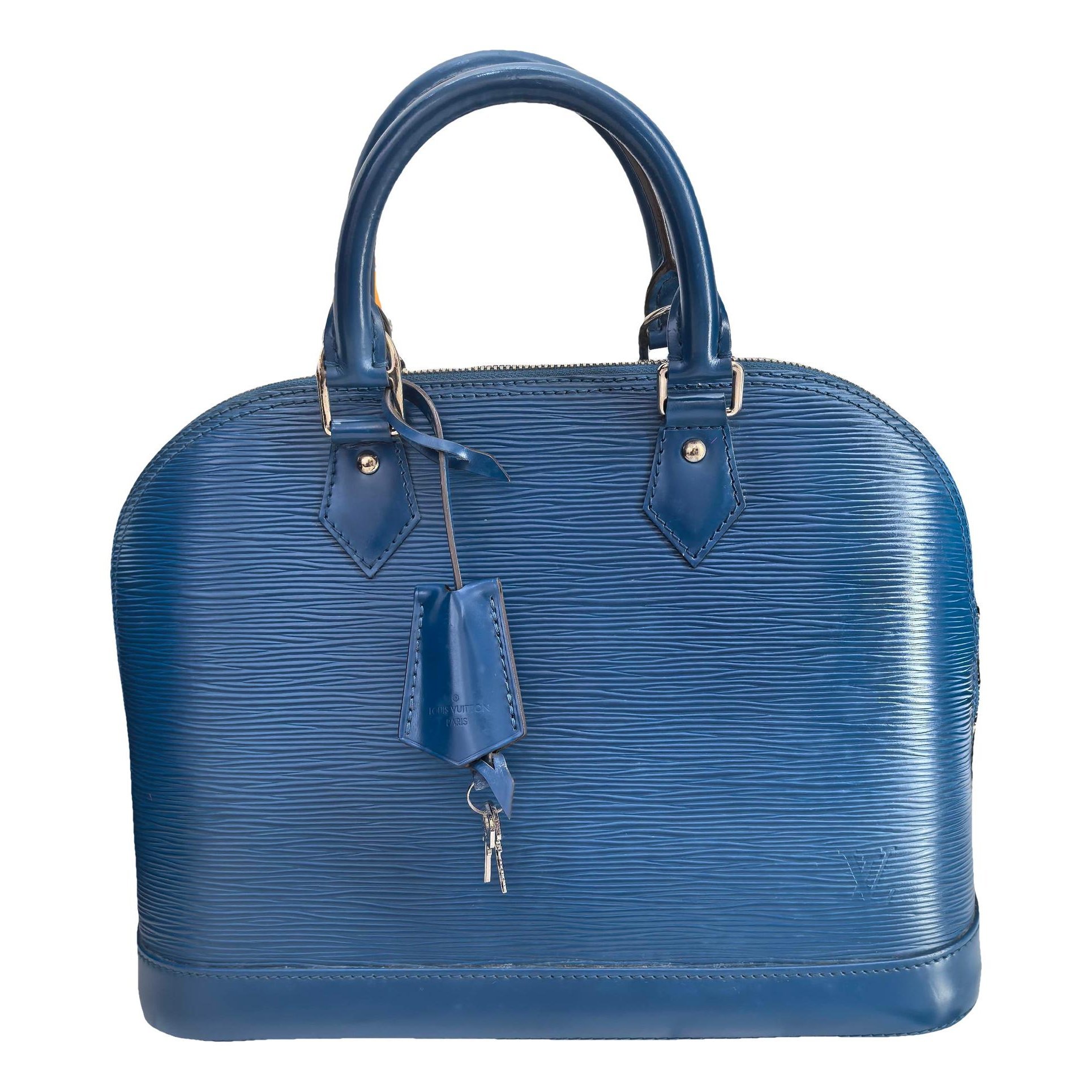 Alma leather handbag