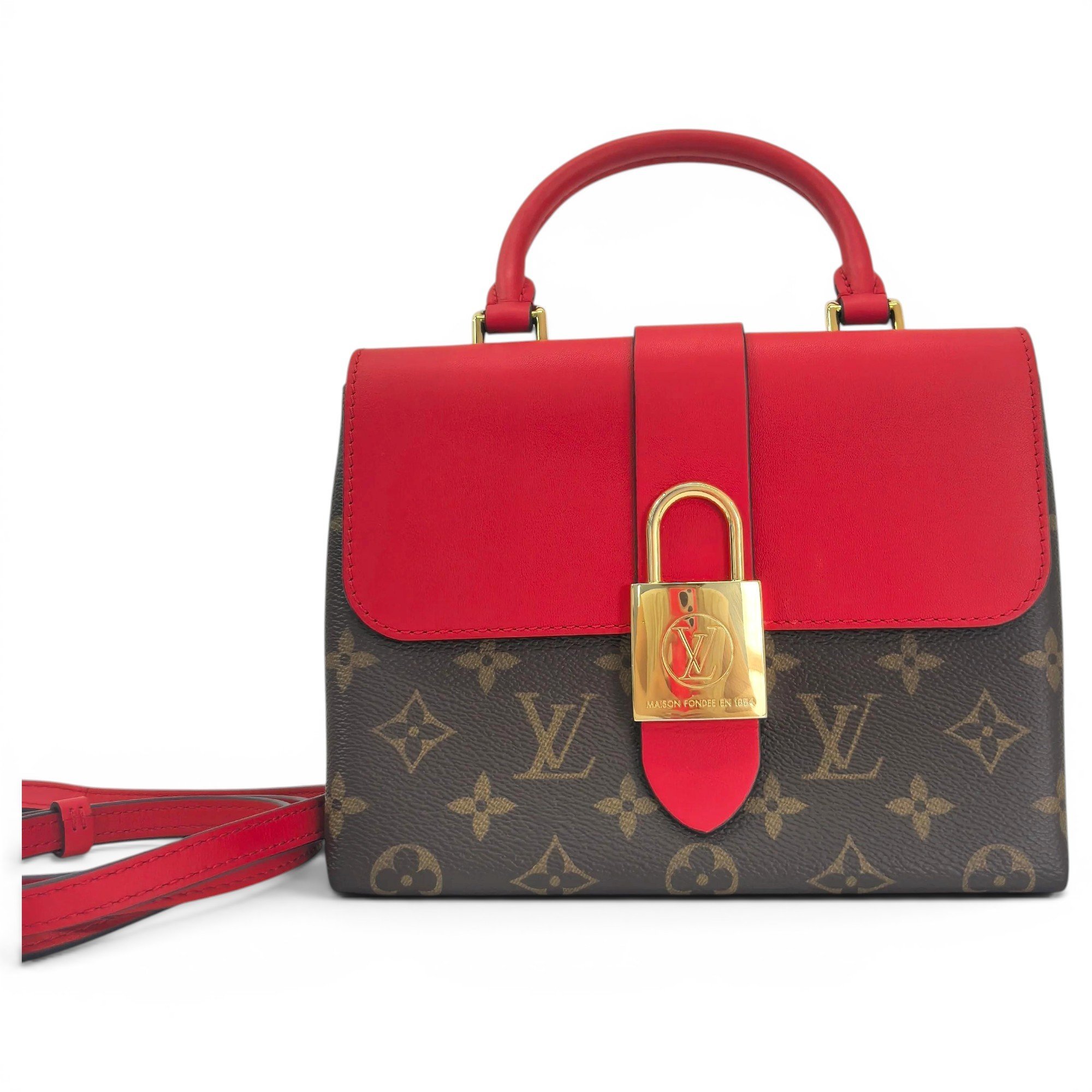 Locky BB leather crossbody bag