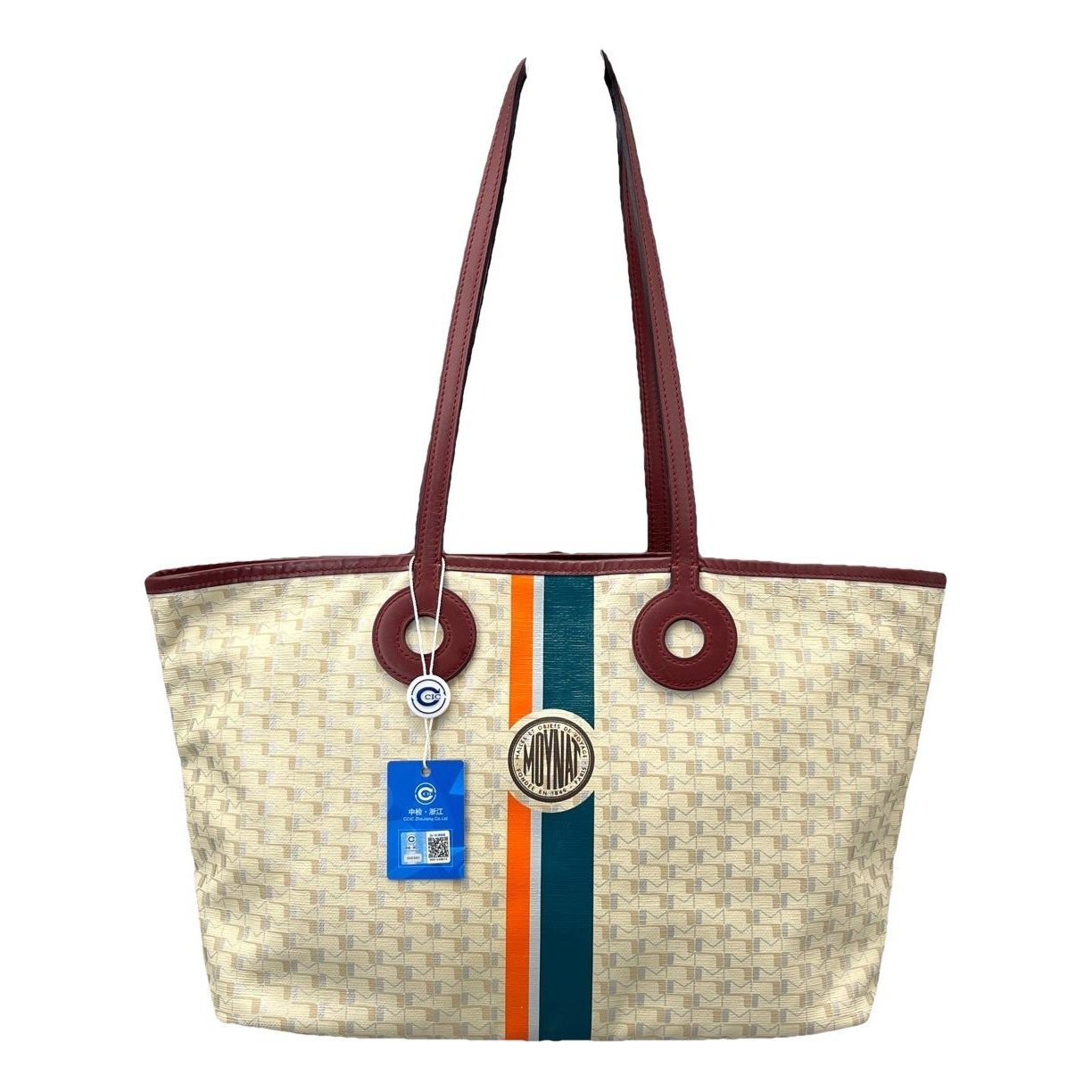 Leather tote