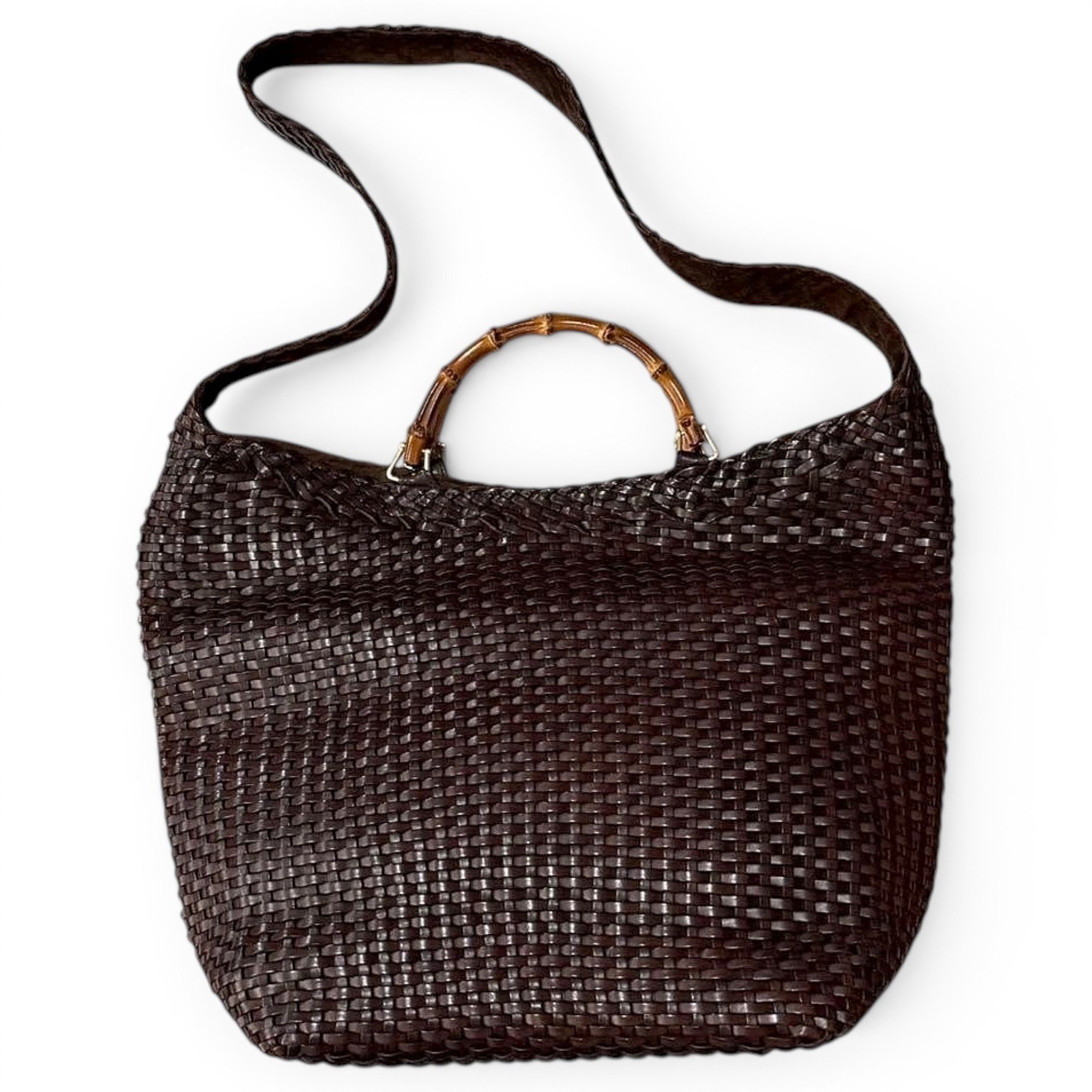 Leather handbag