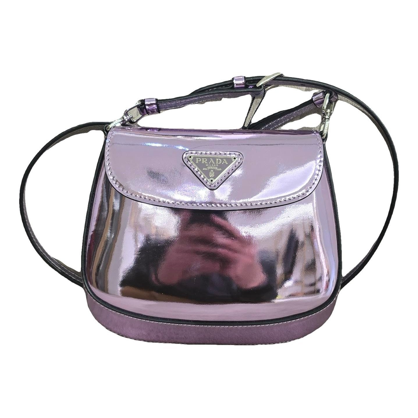 Cleo Flap patent leather mini bag