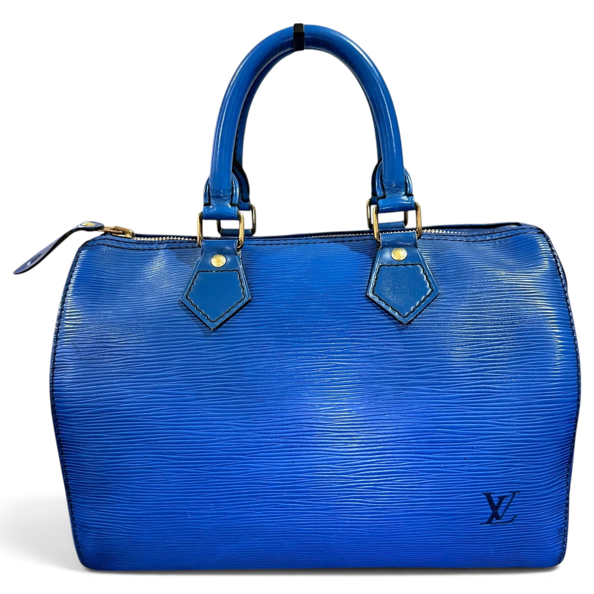 Speedy leather handbag