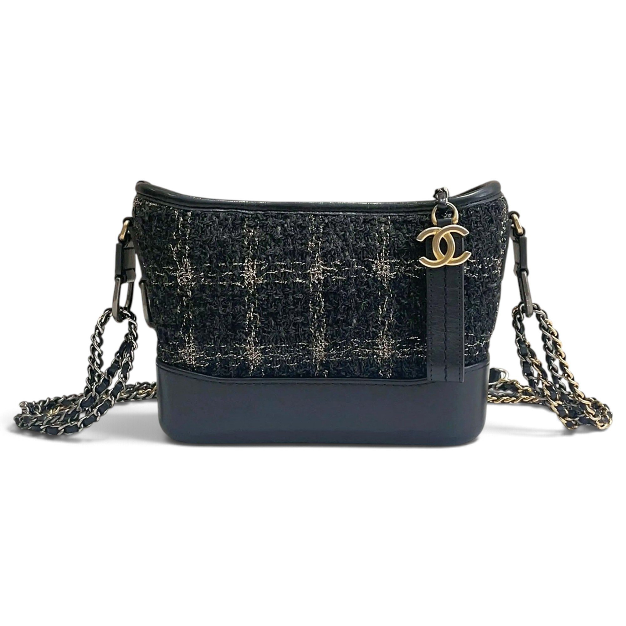 Gabrielle tweed handbag
