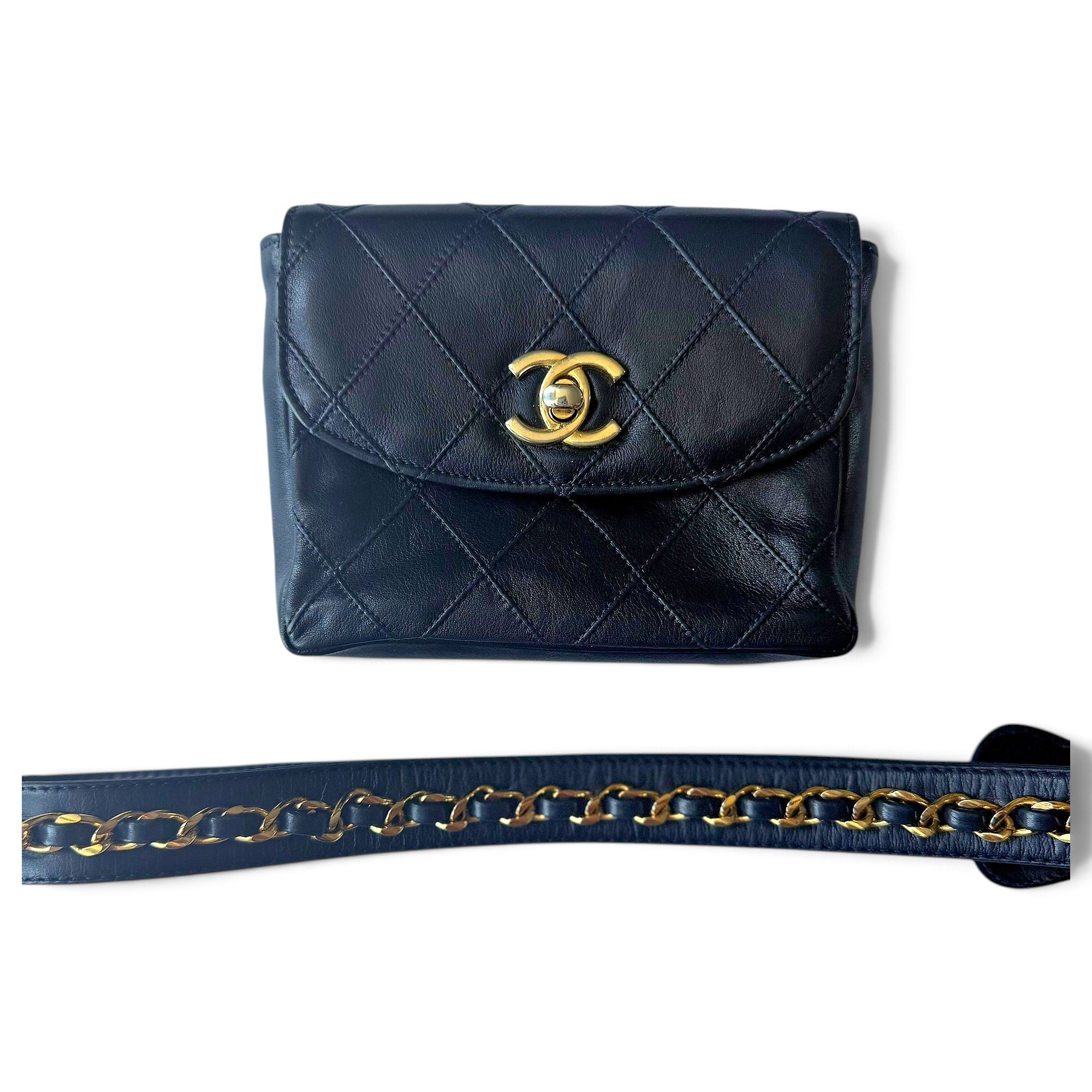 Leather mini bag