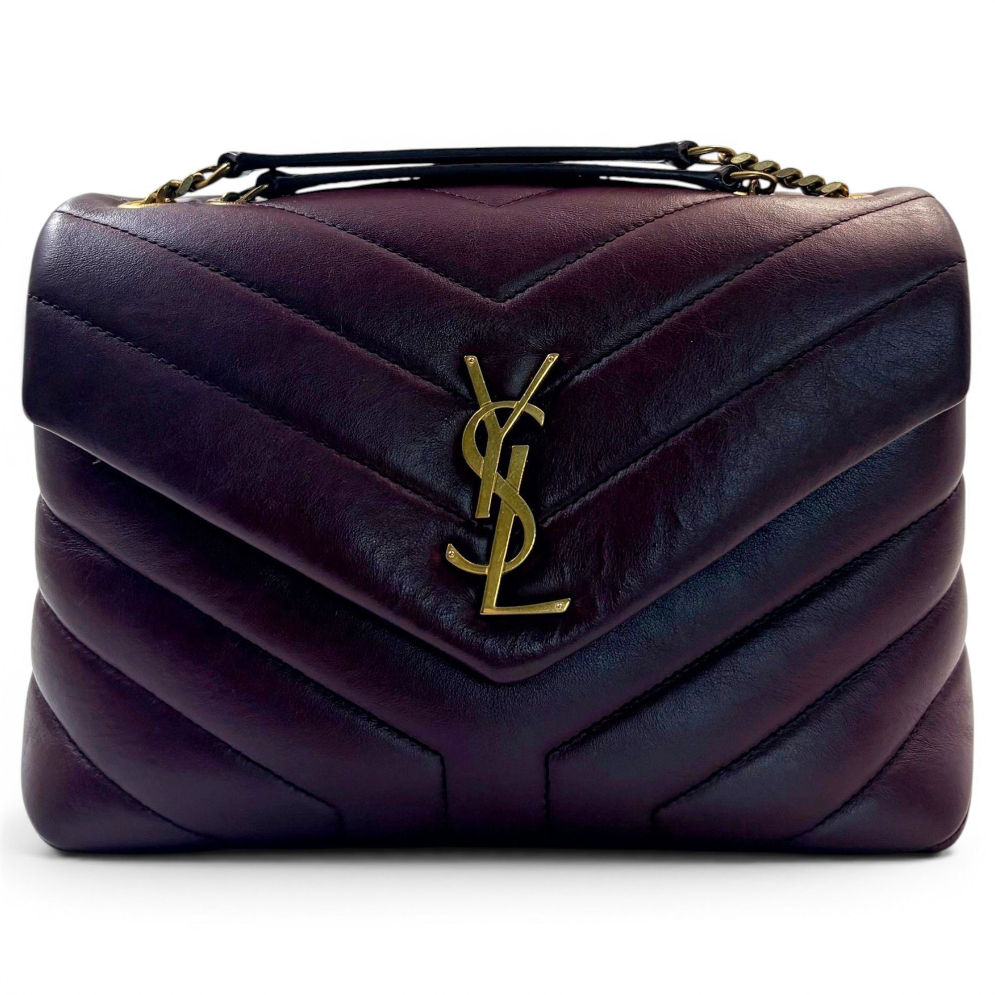 Loulou leather handbag