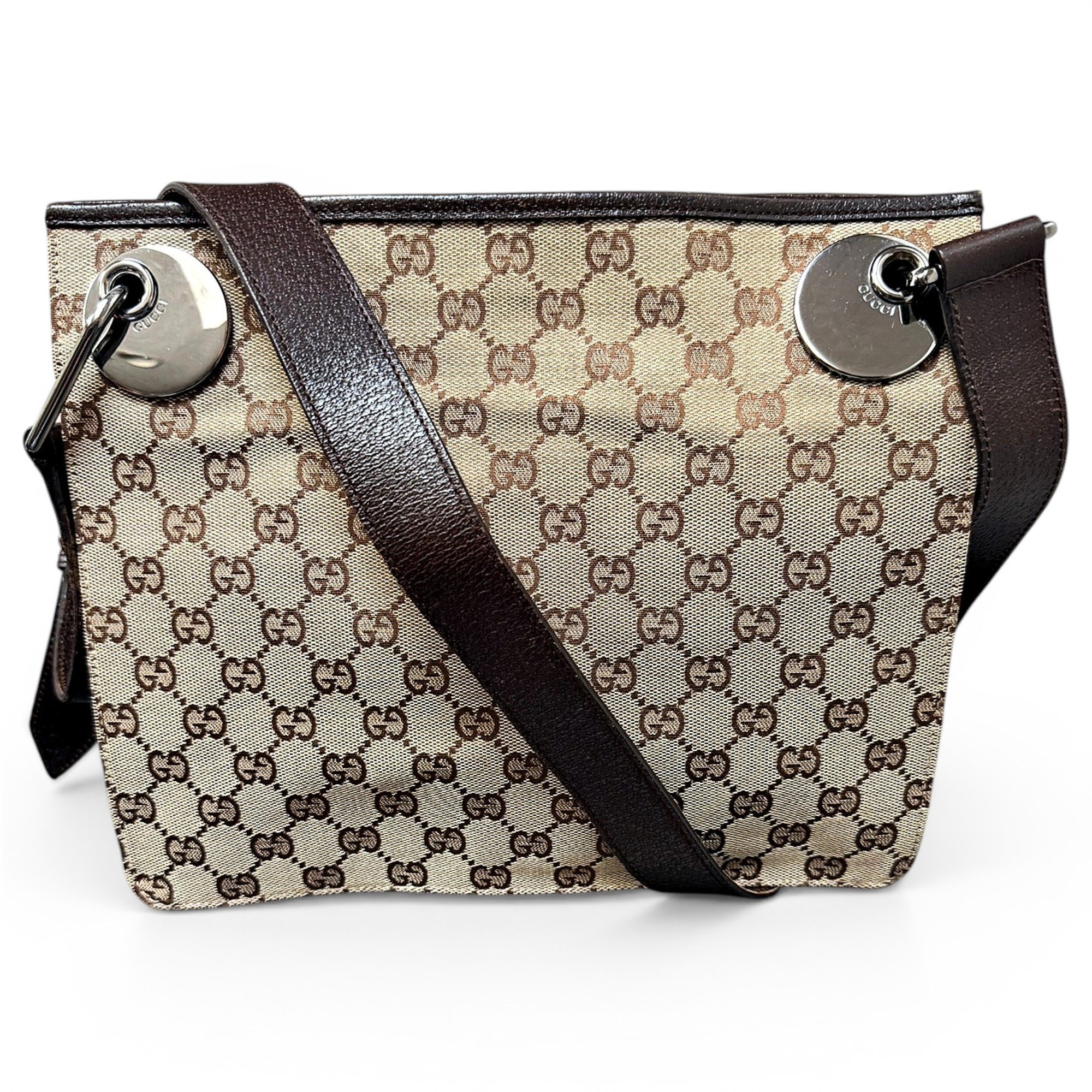 Leather crossbody bag