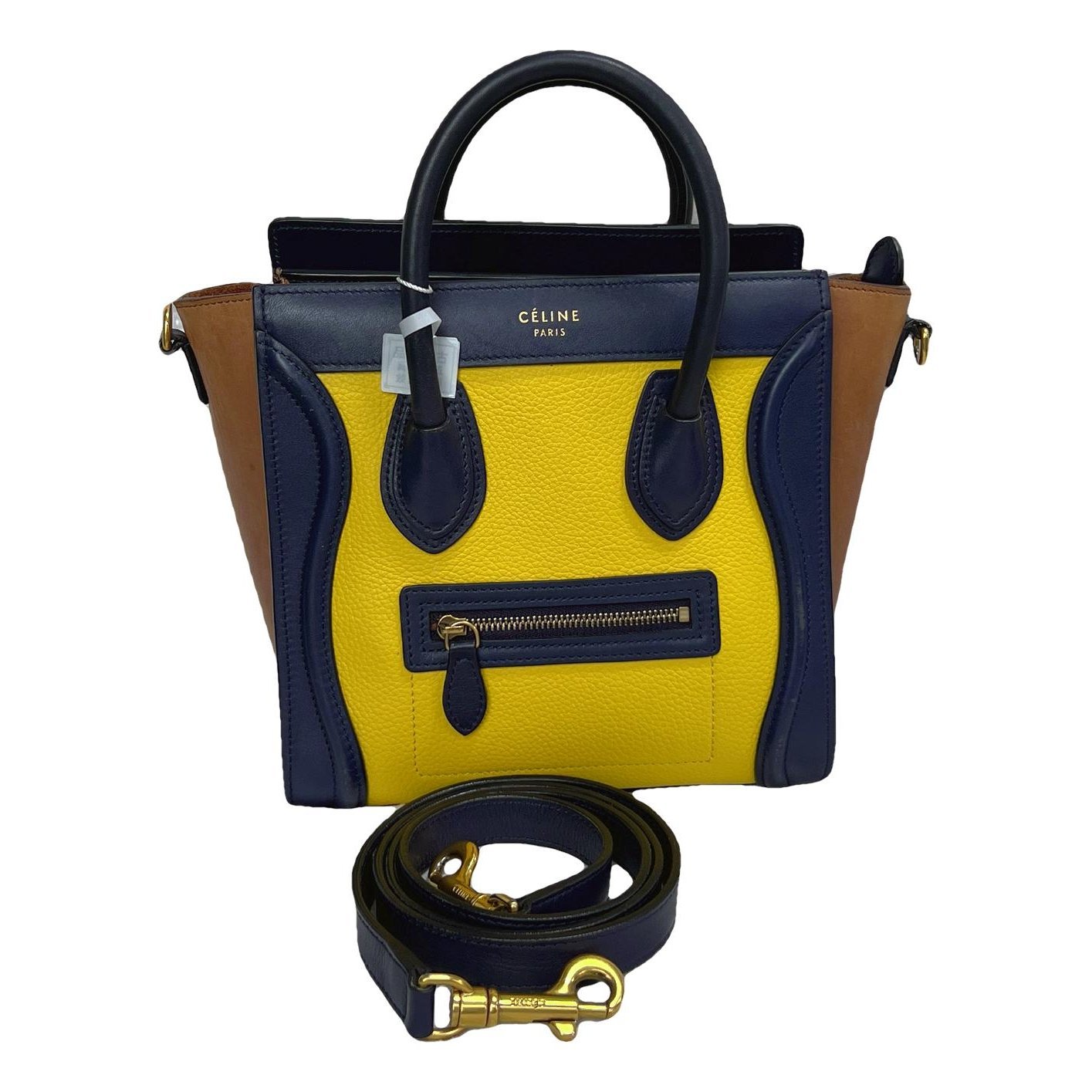 Nano Luggage leather handbag