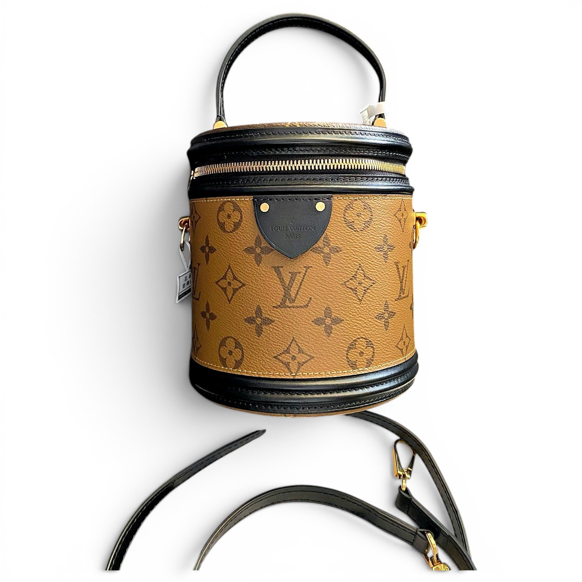 Cannes leather handbag