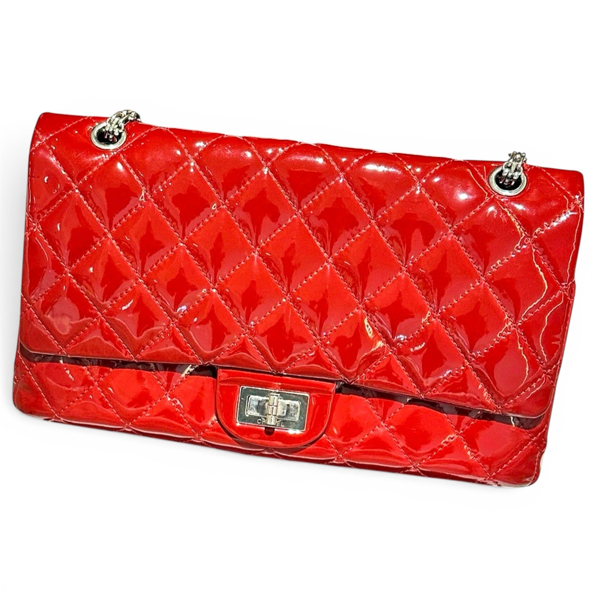 Timeless/Classique patent leather handbag