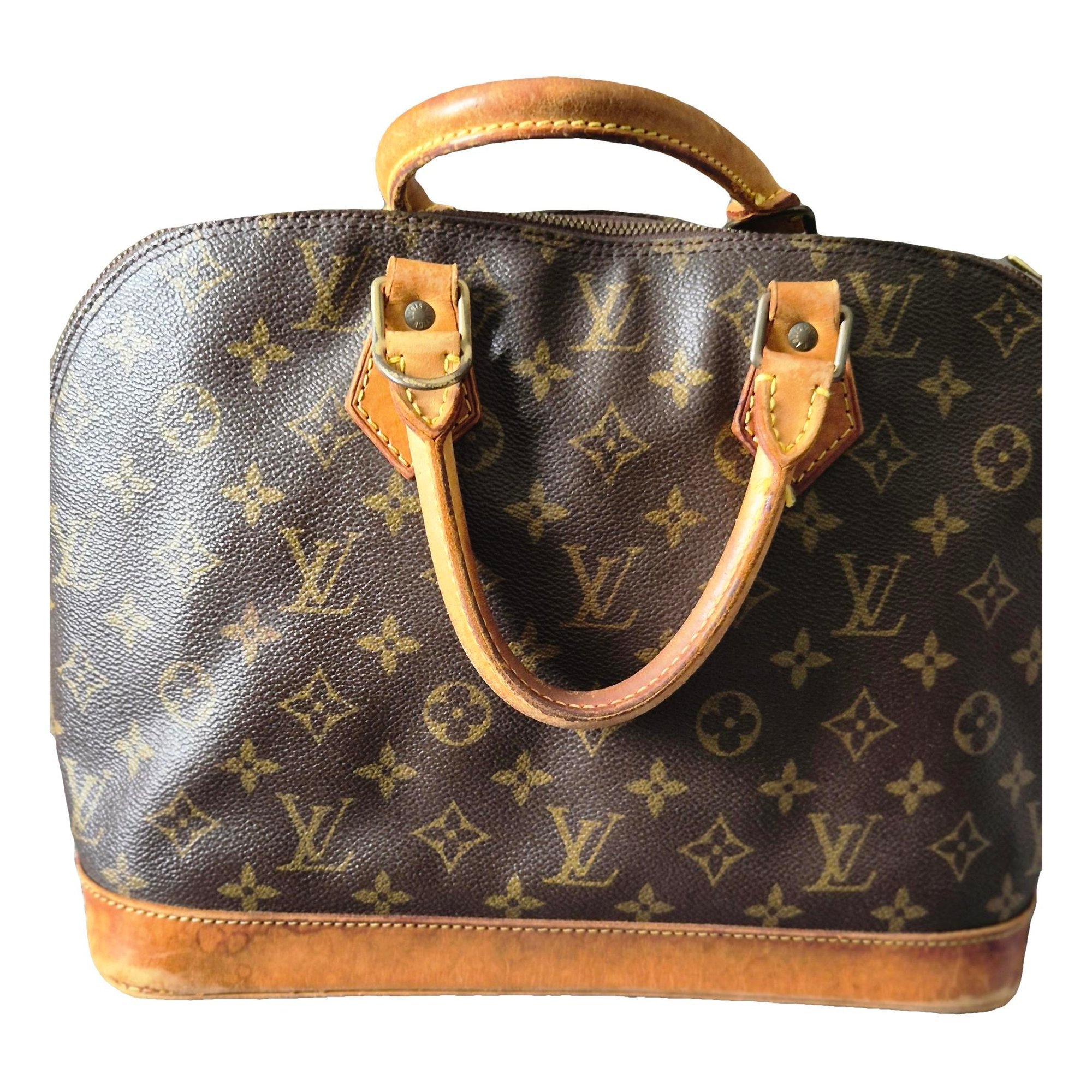 Alma leather handbag