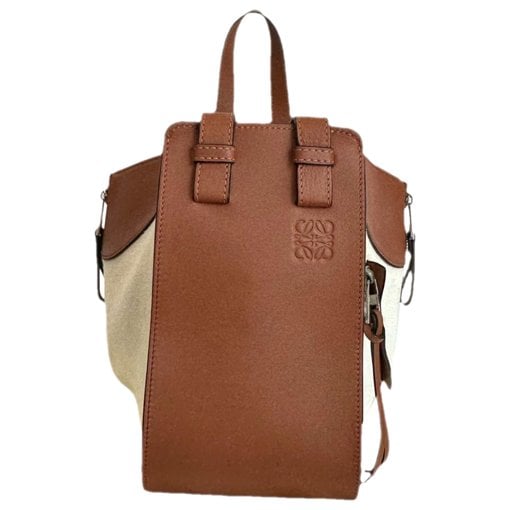 Hammock leather handbag