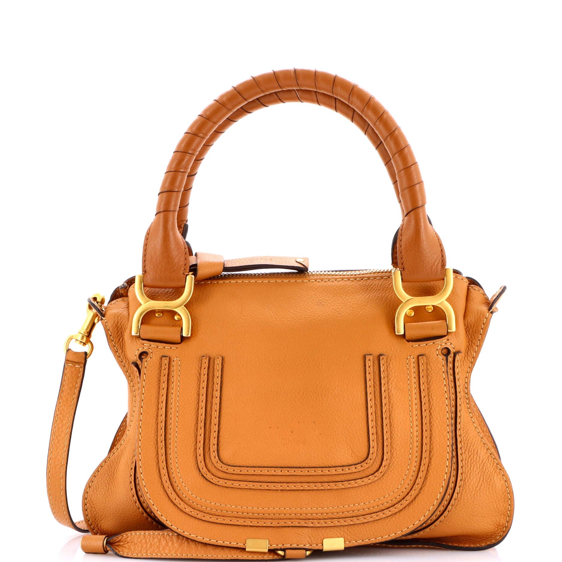 Chloe Marcie Satchel Leather Small