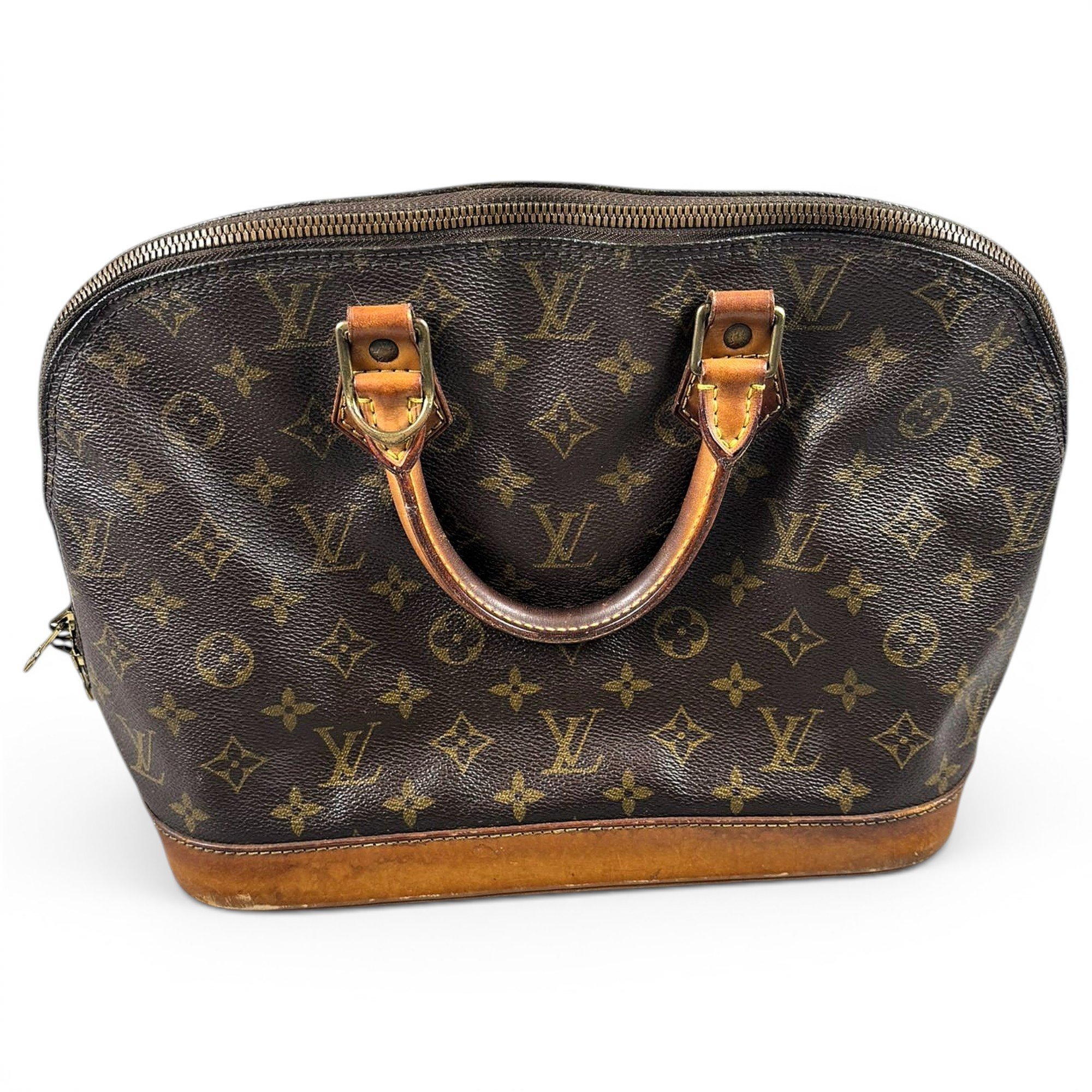 Alma leather handbag