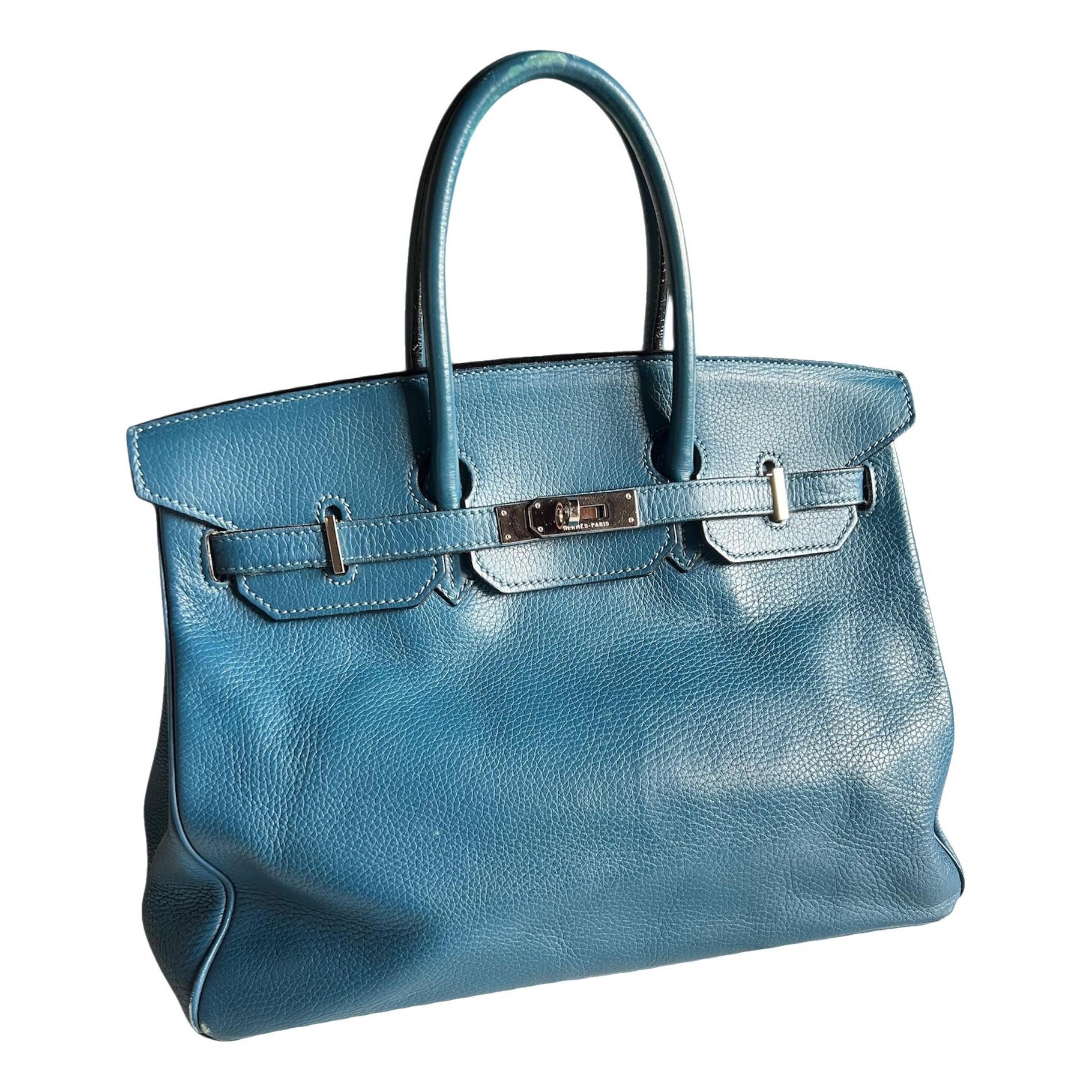 Hermes Birkin 35 Handbag Togo Leather 1999