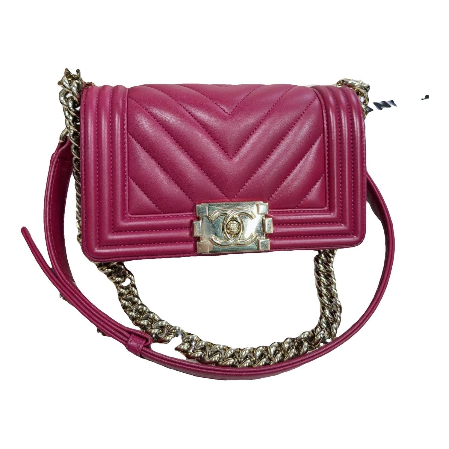 Boy leather crossbody bag