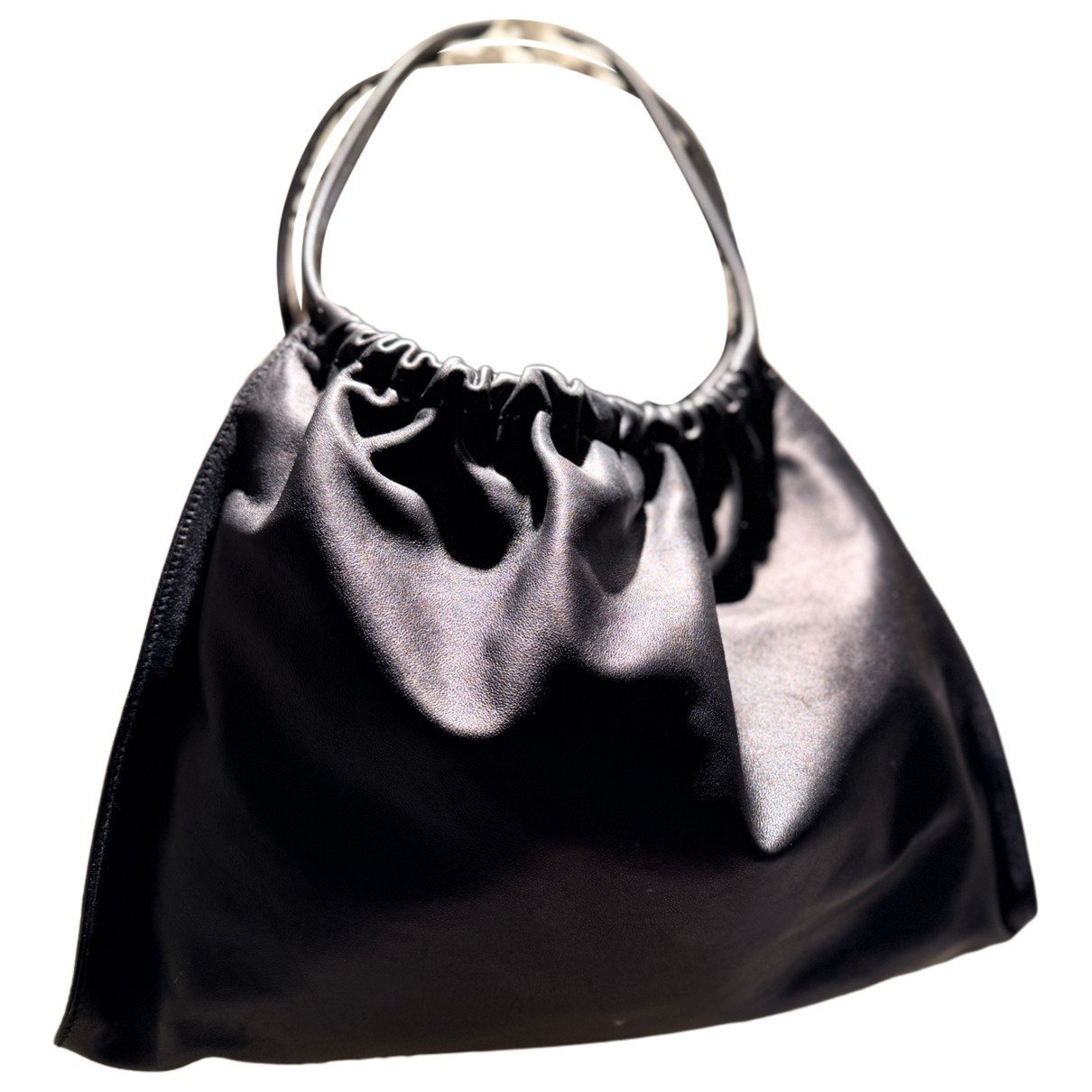 Hobo leather handbag