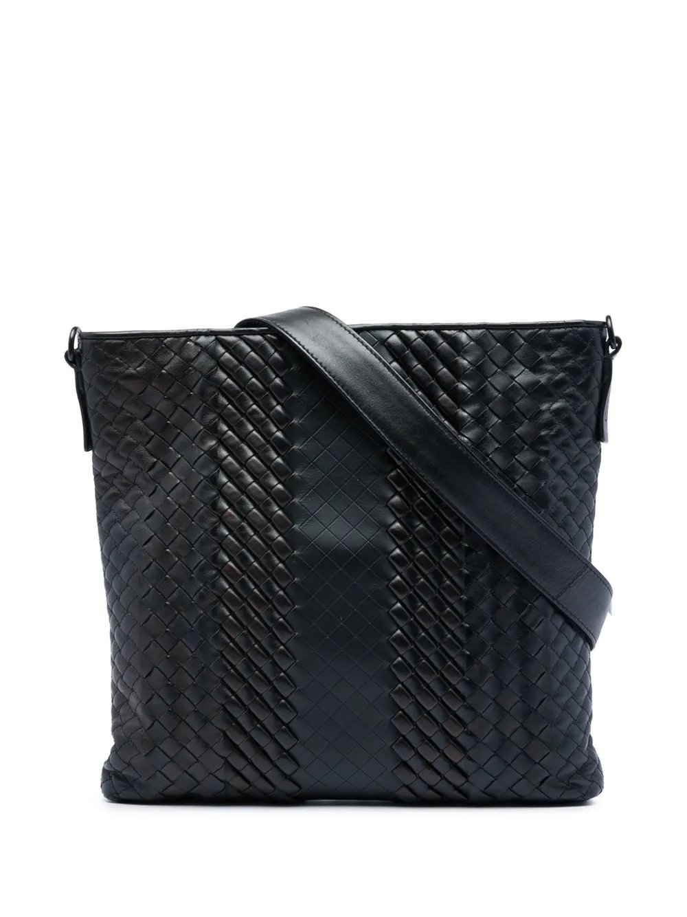 2012-2026 Leather Intreccio Imperatore crossbody bag