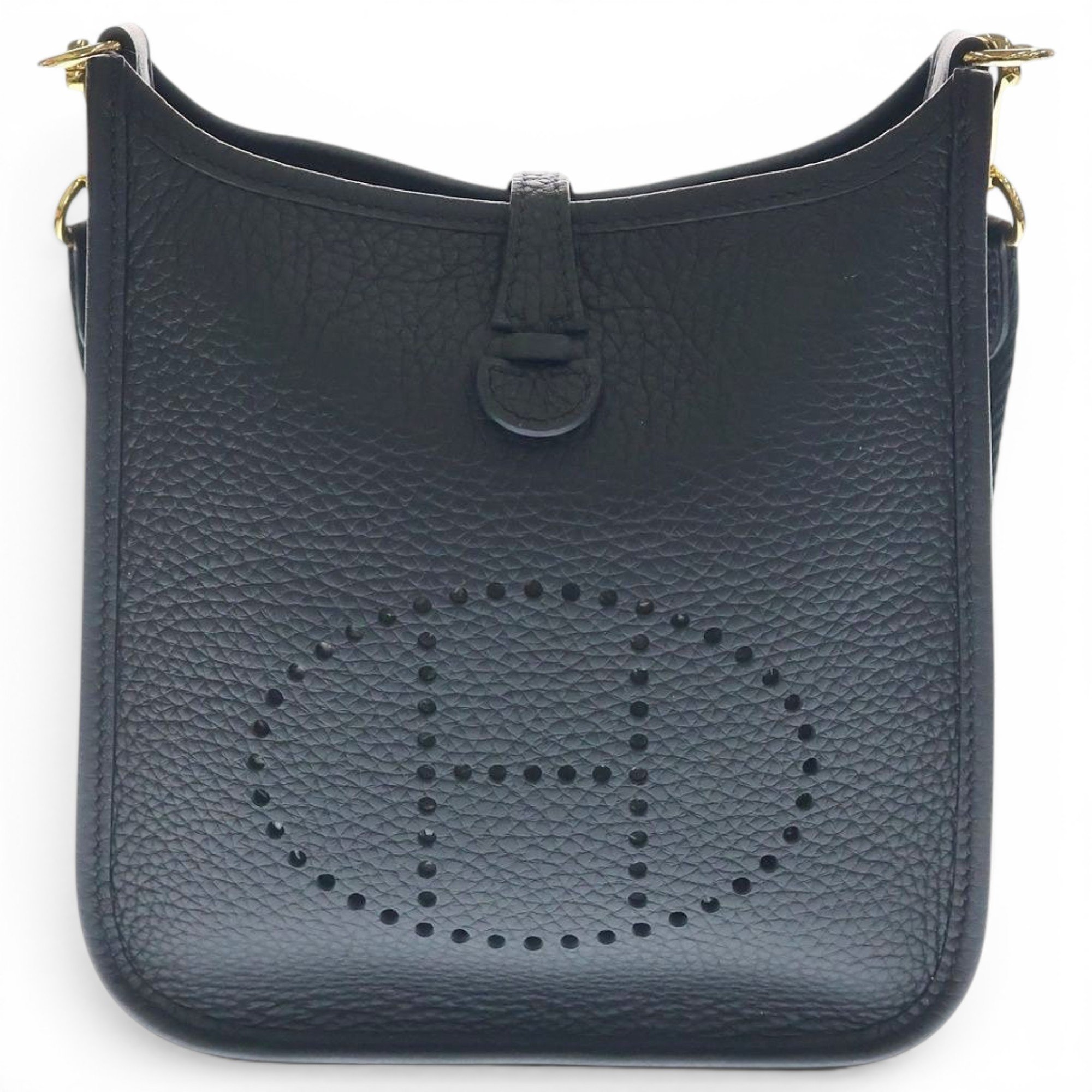 Evelyne leather handbag