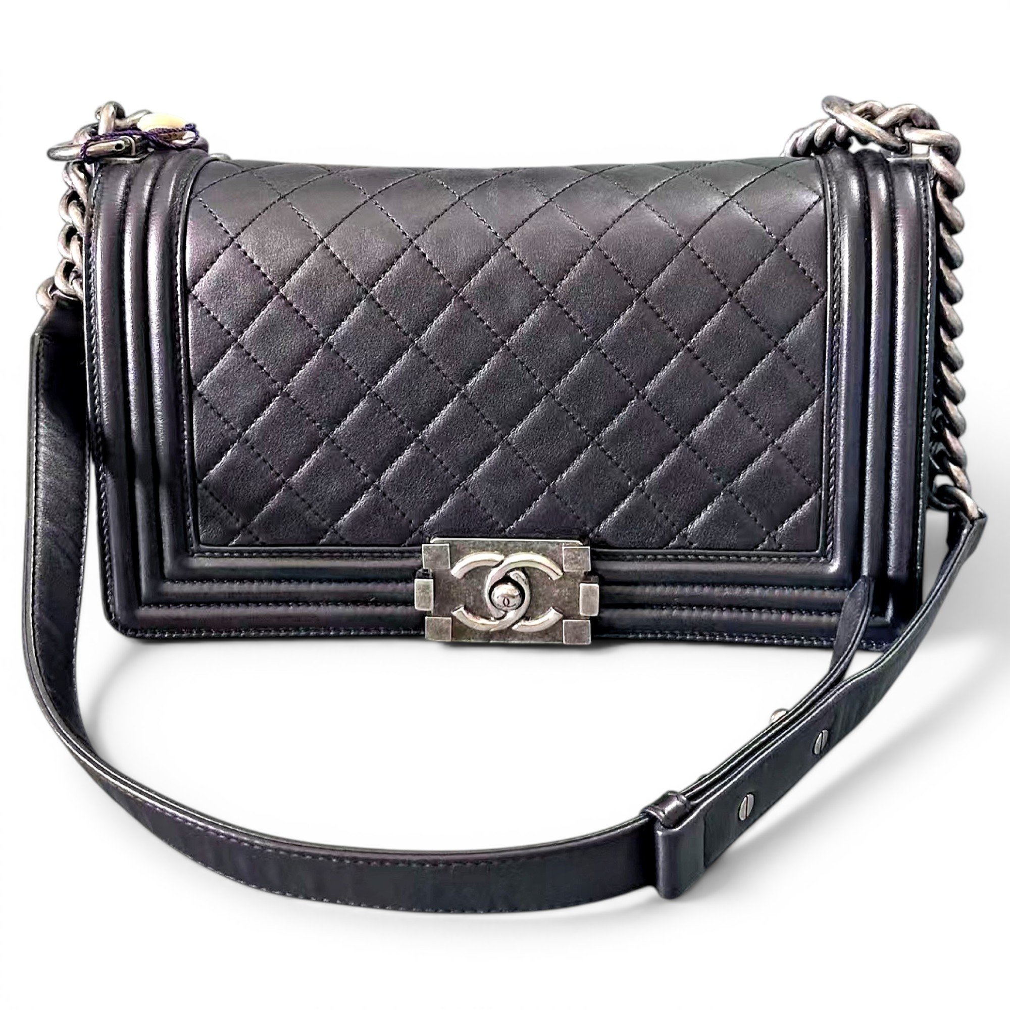 Boy leather handbag