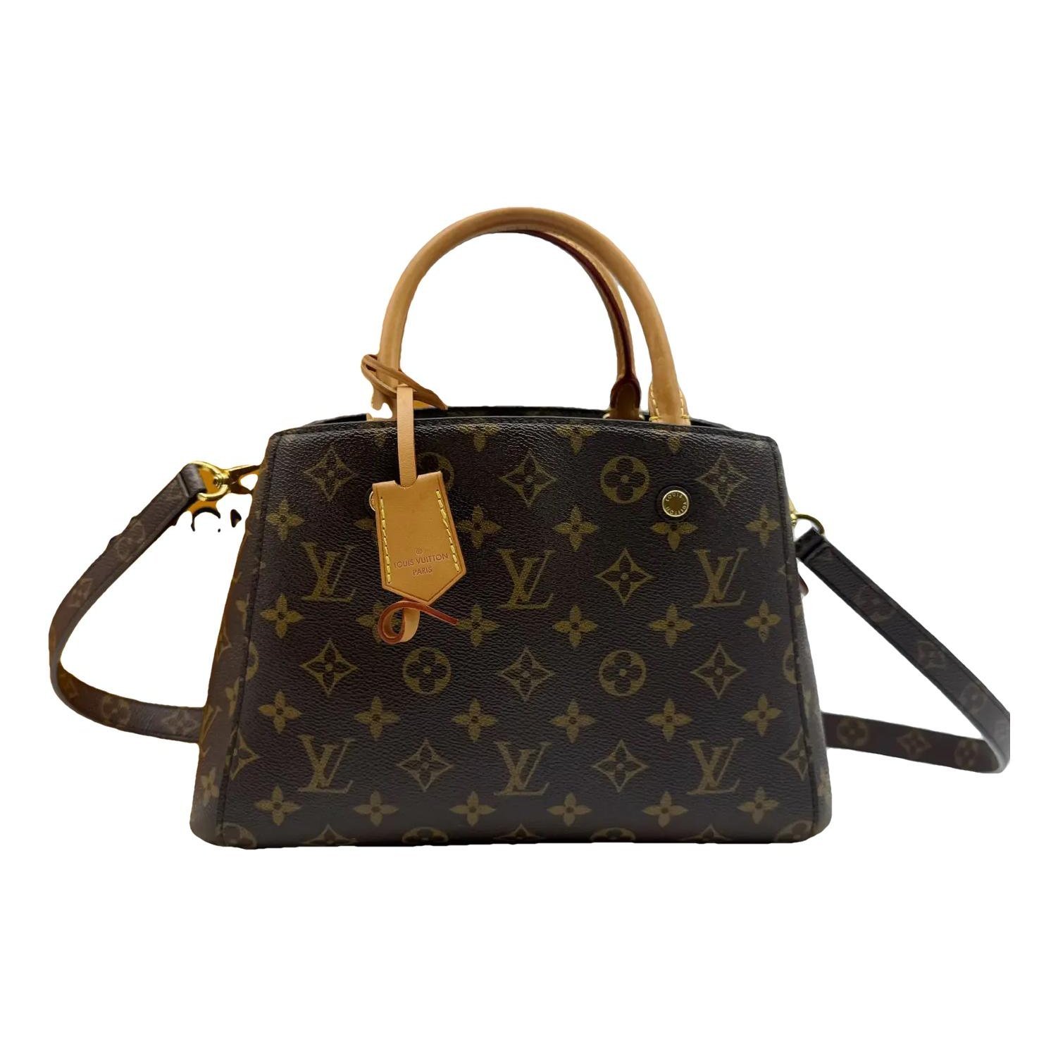 Montaigne vinyl handbag