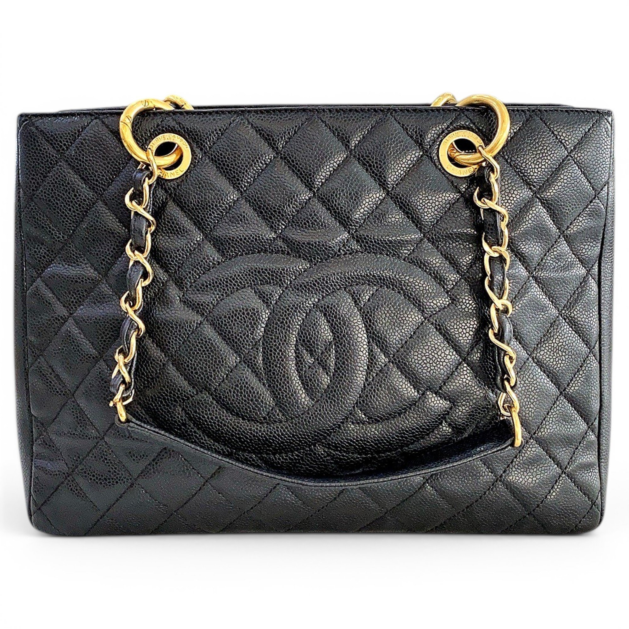 Grand shopping leather handbag