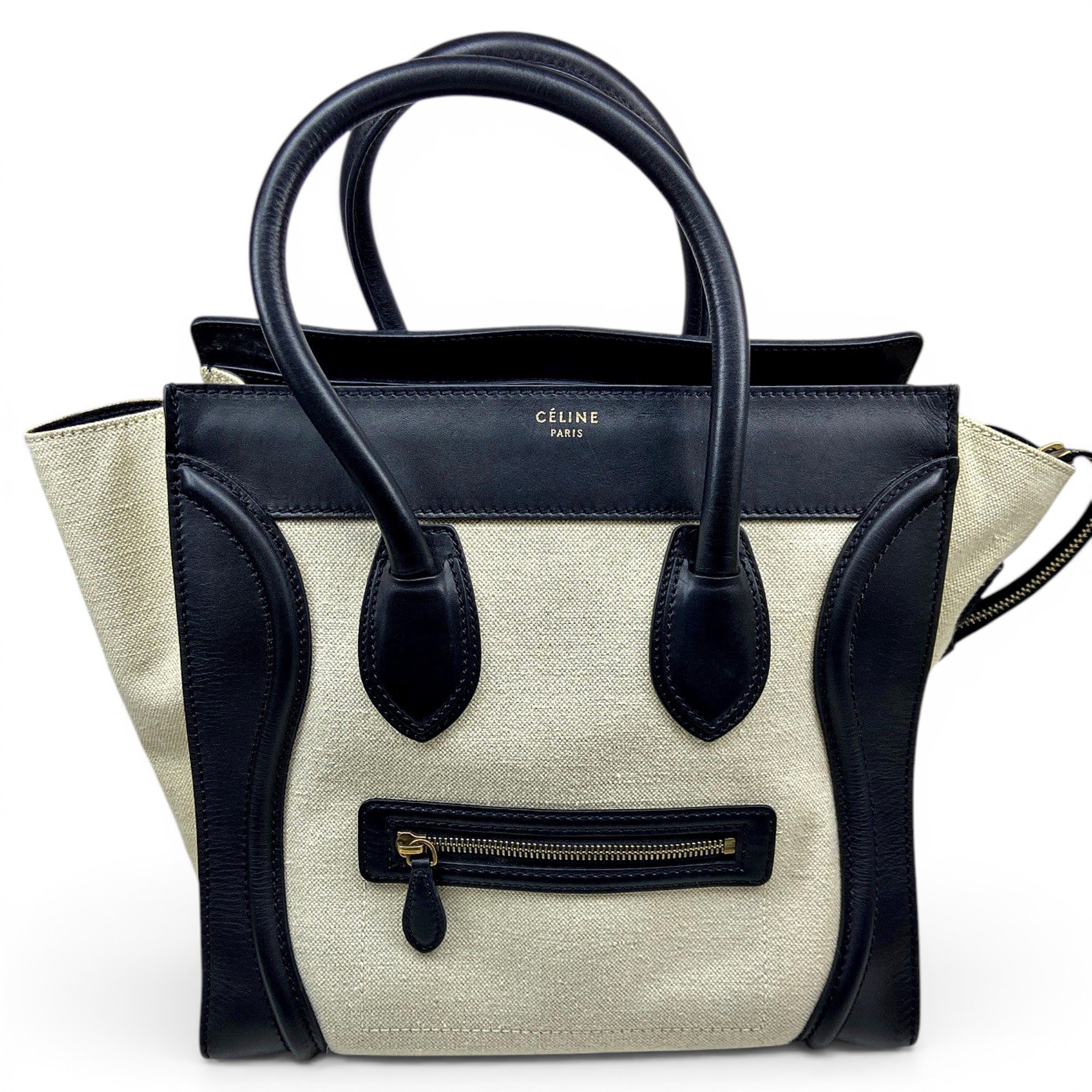 Luggage leather handbag