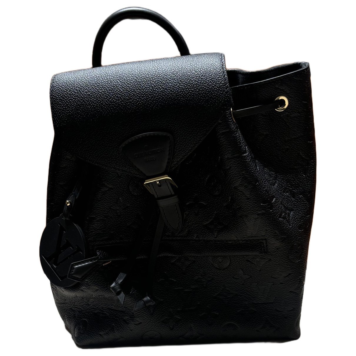 Montsouris leather backpack
