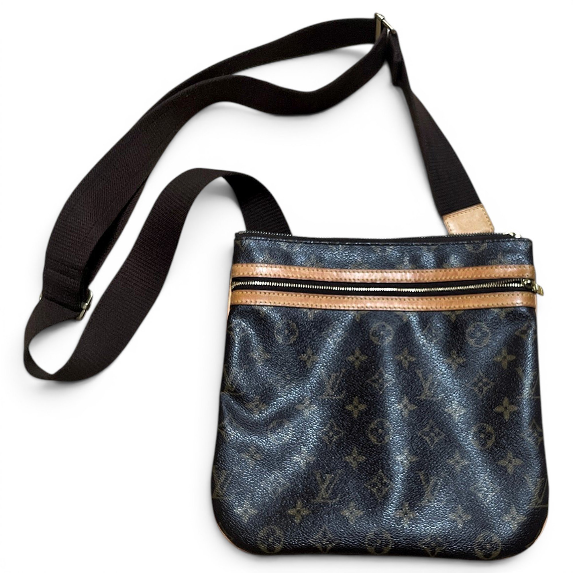 Bosphore leather crossbody bag