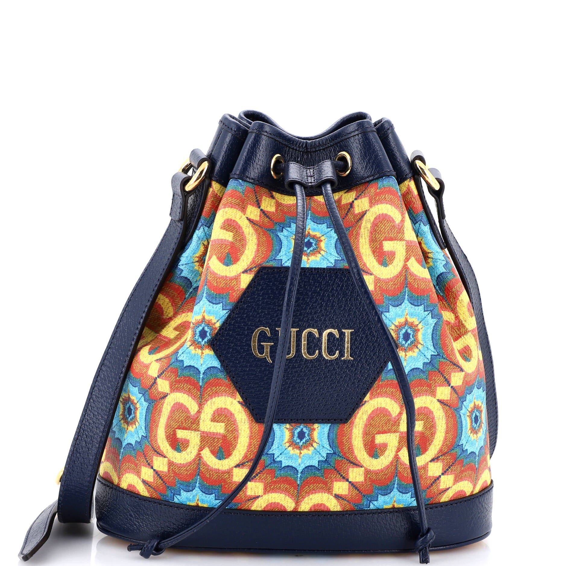 100 Ophidia Bucket Bag Limited Edition Coated Canvas