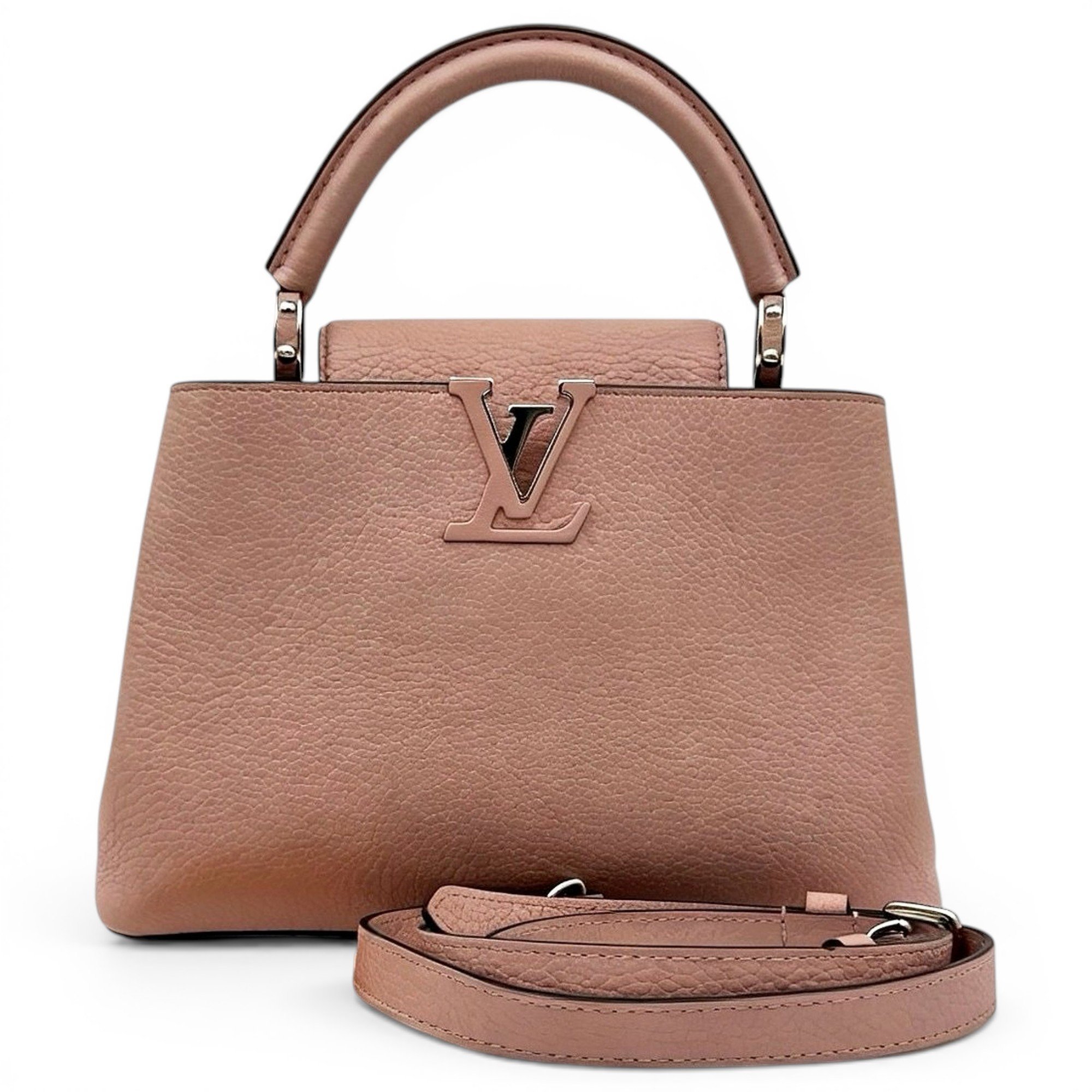 Capucines leather handbag