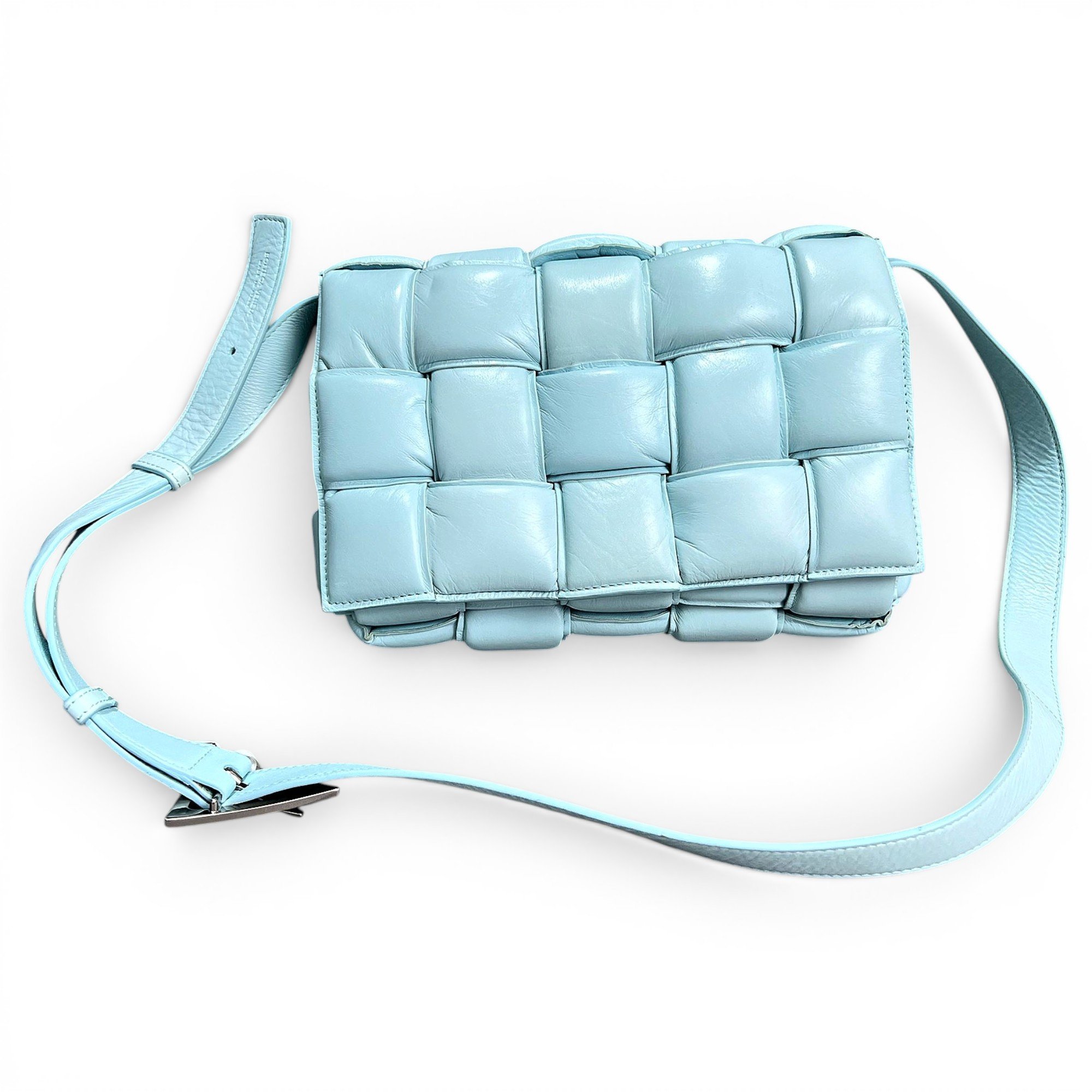 Cassette Padded leather crossbody bag