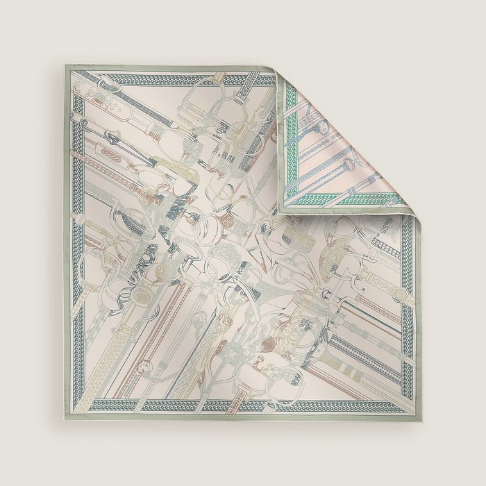 Concours d'Etriers Remix double face scarf 70