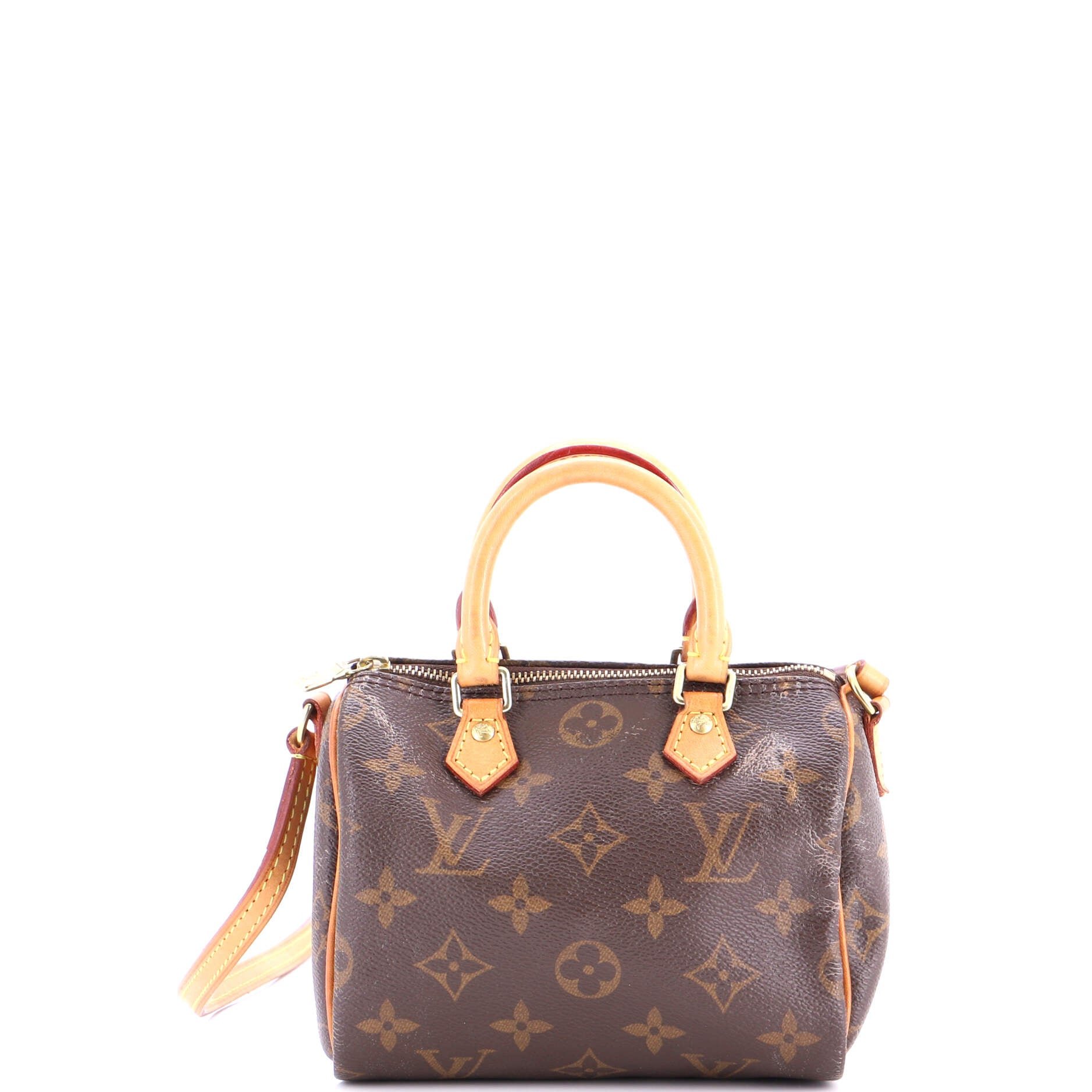 Louis Vuitton Speedy Bandouliere Bag Monogram Canvas Nano