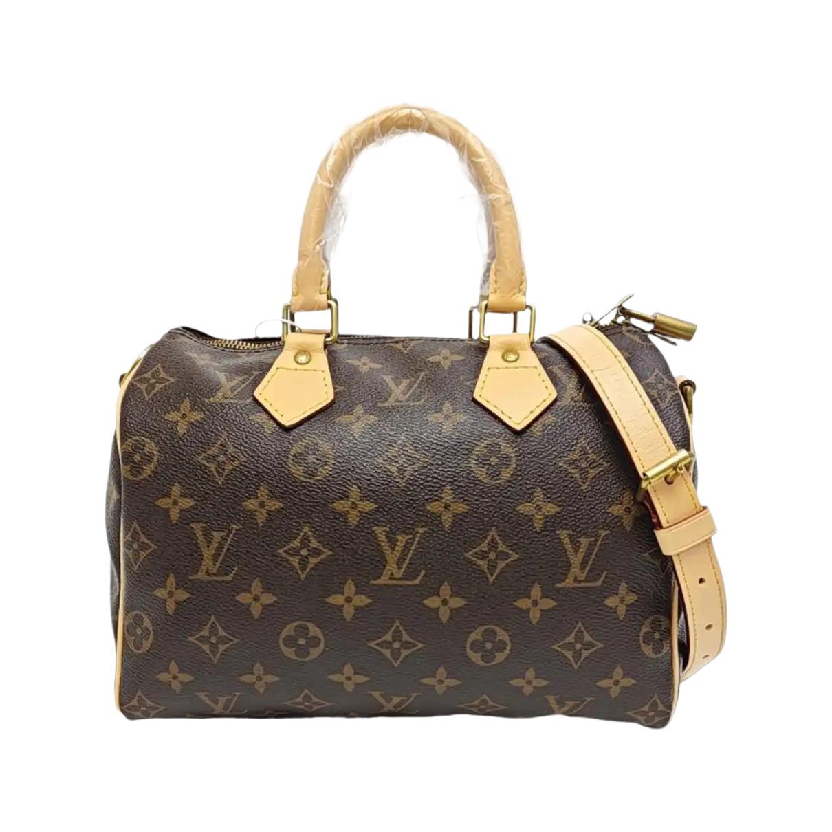 Nano Speedy / Mini HL leather handbag
