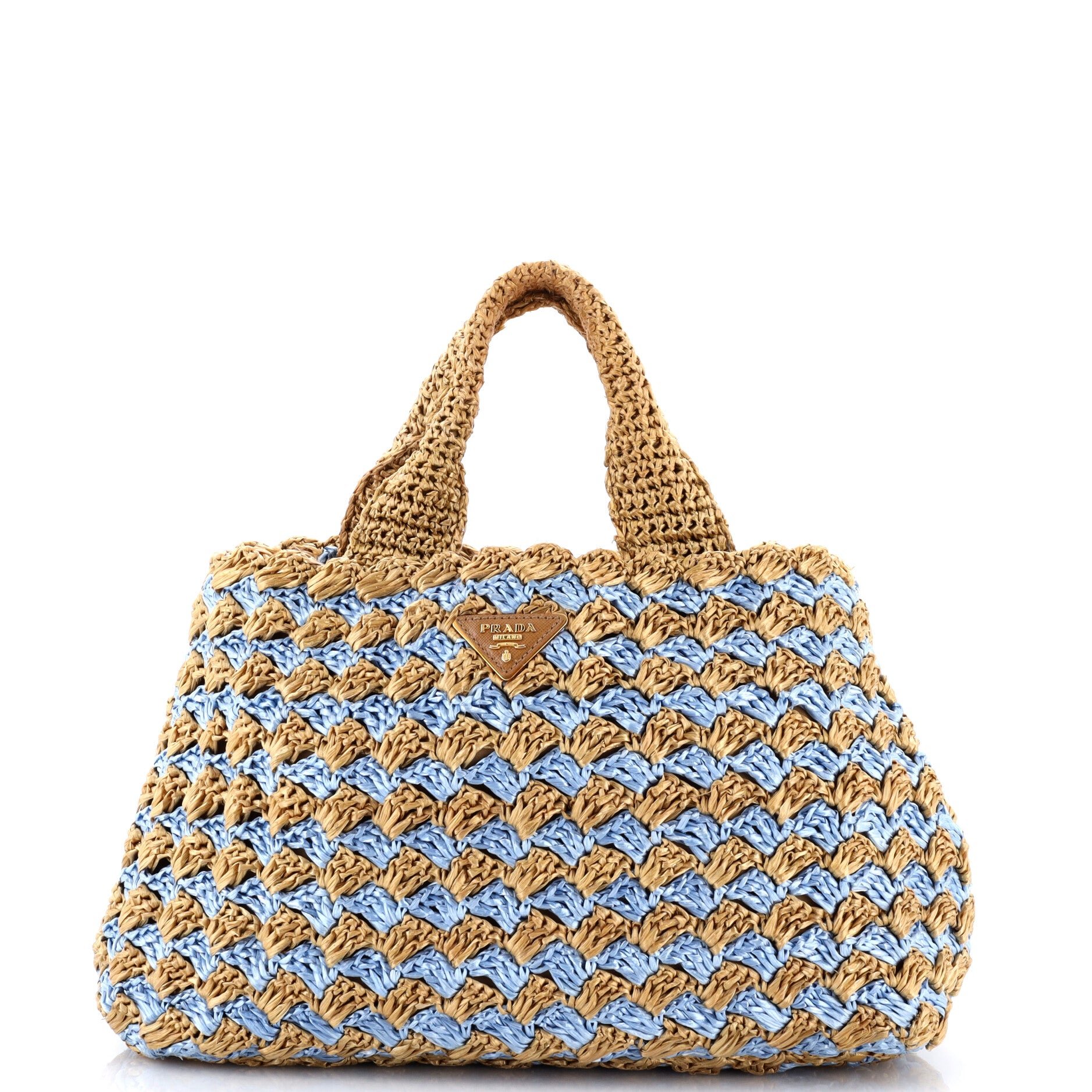 Canapa Tote Raffia Crochet Small