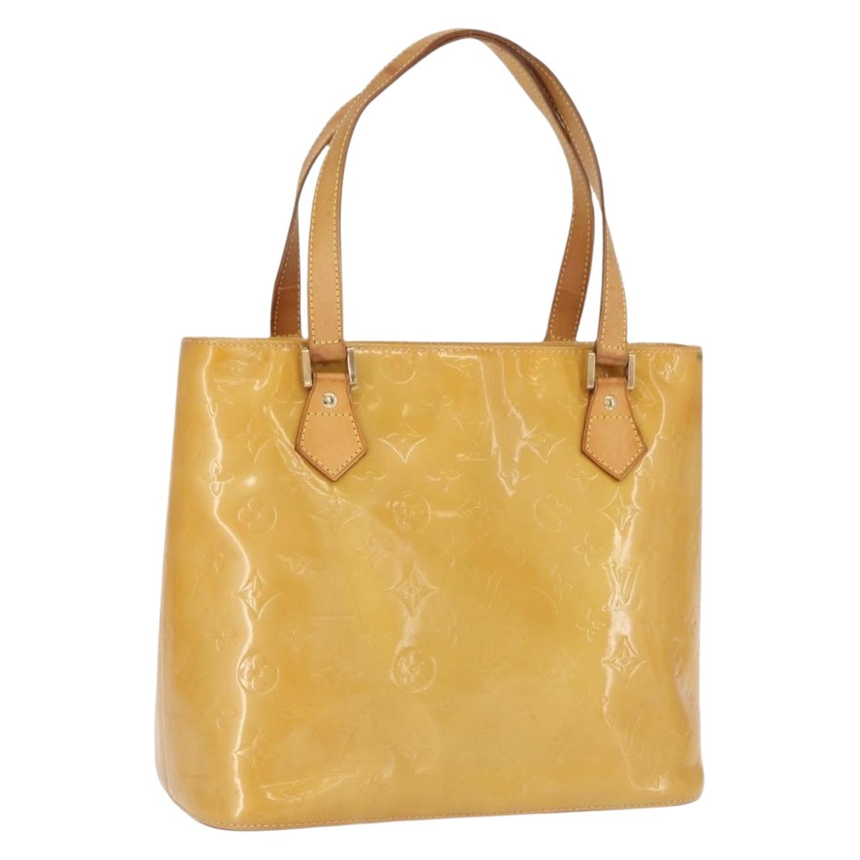 Houston patent leather handbag