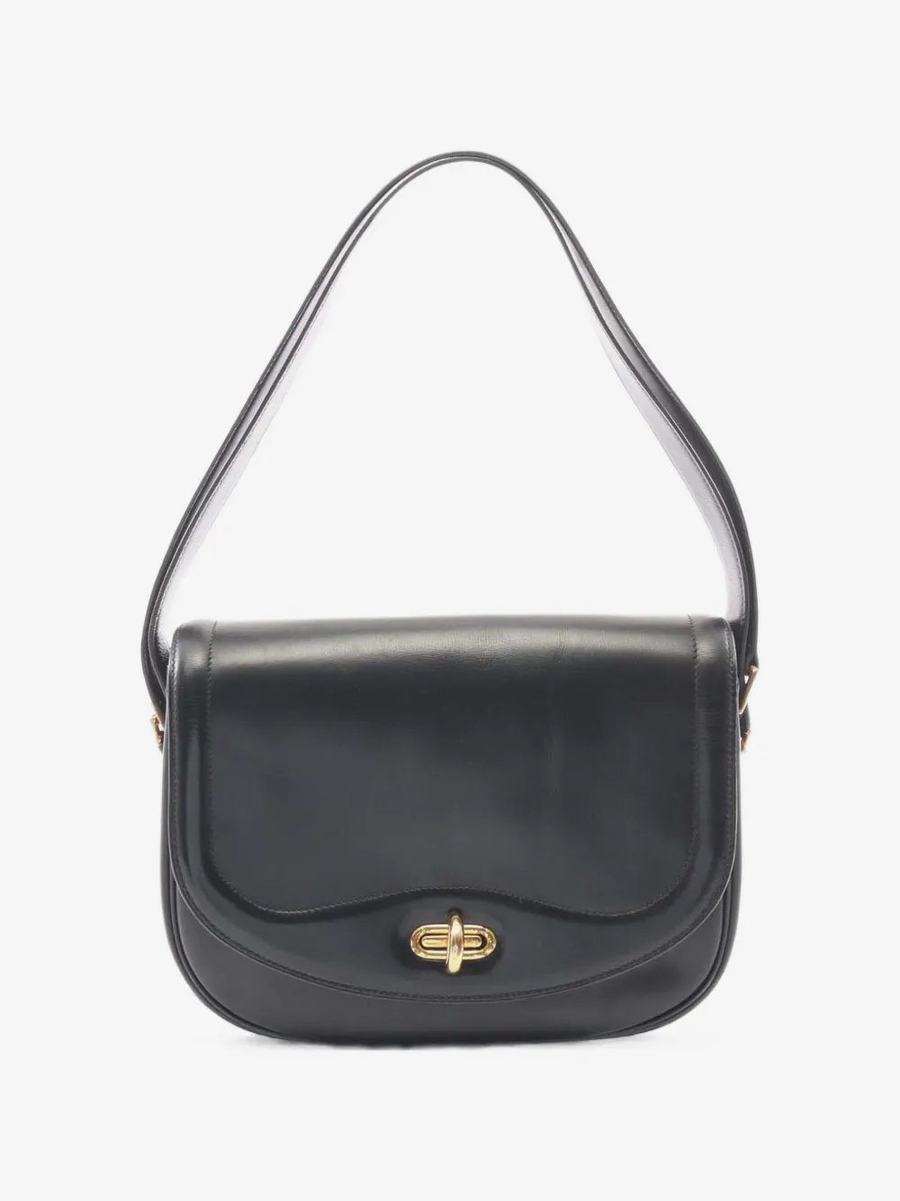 1973 Box Calf Moto handbag