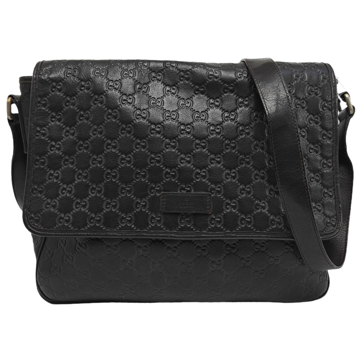Leather crossbody bag