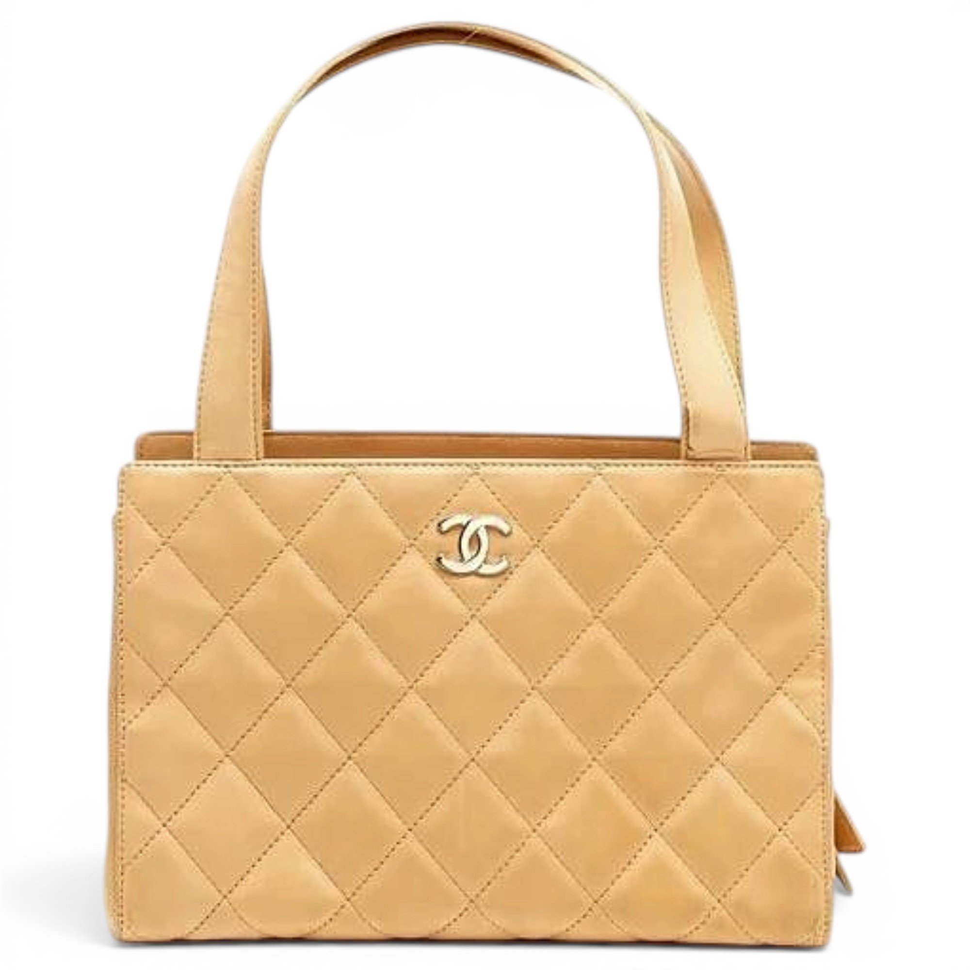 Trendy CC leather tote