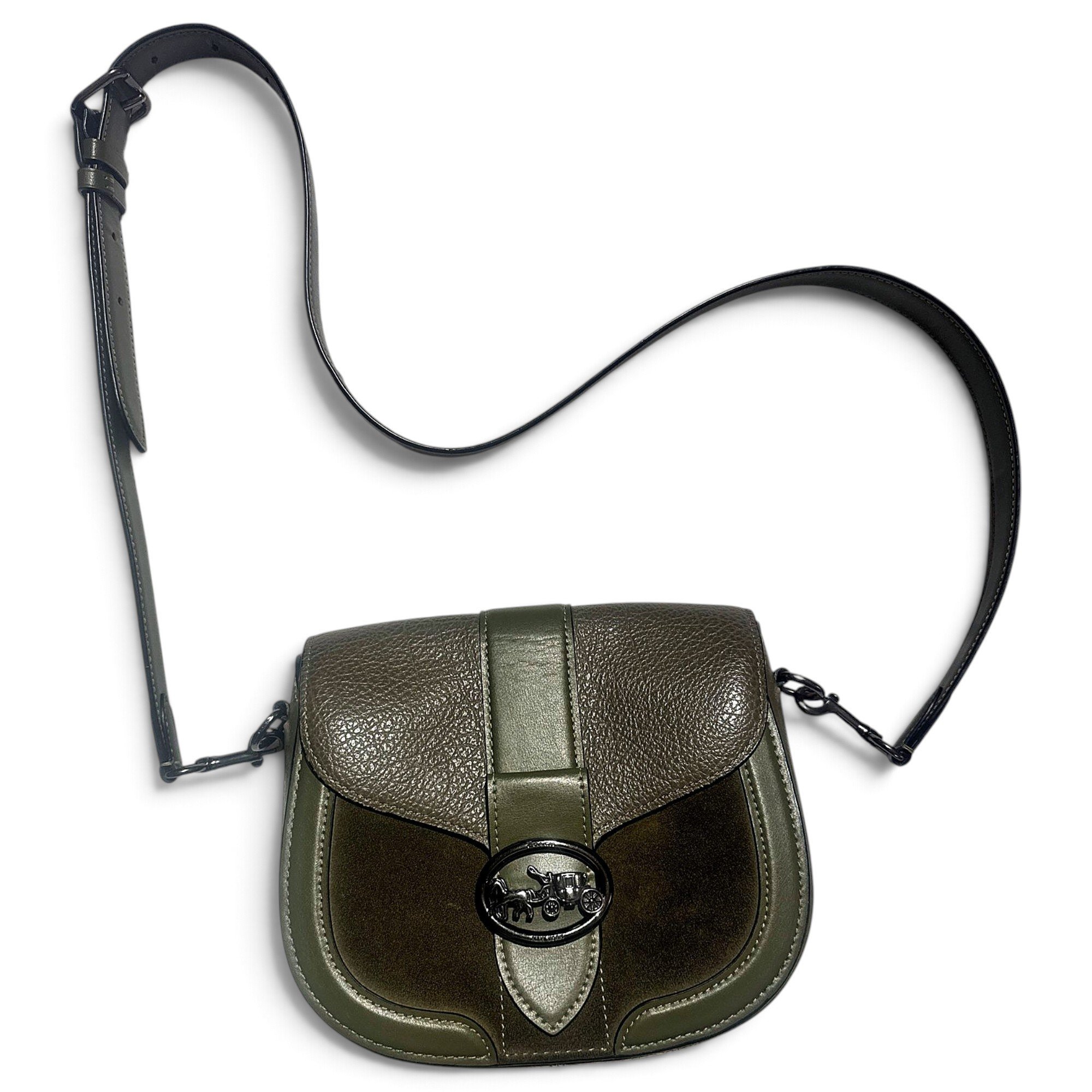 Leather crossbody bag