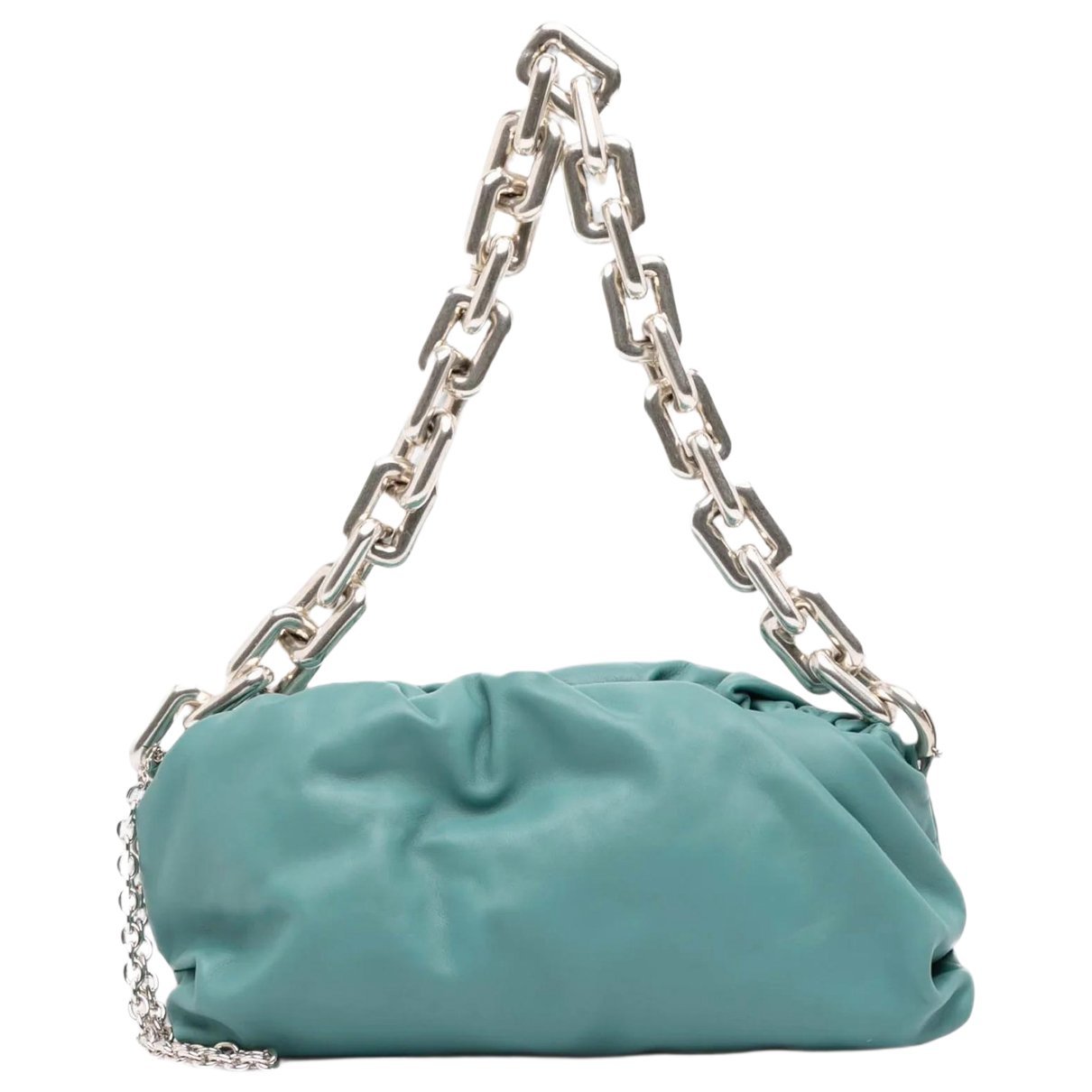 Chain Pouch leather handbag