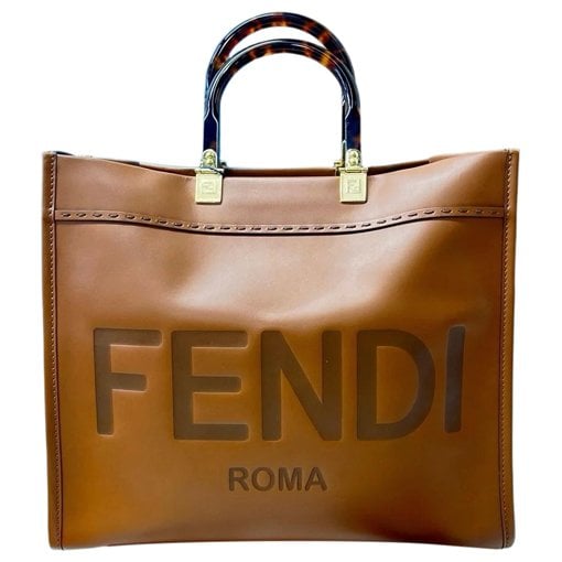 Sunshine leather tote